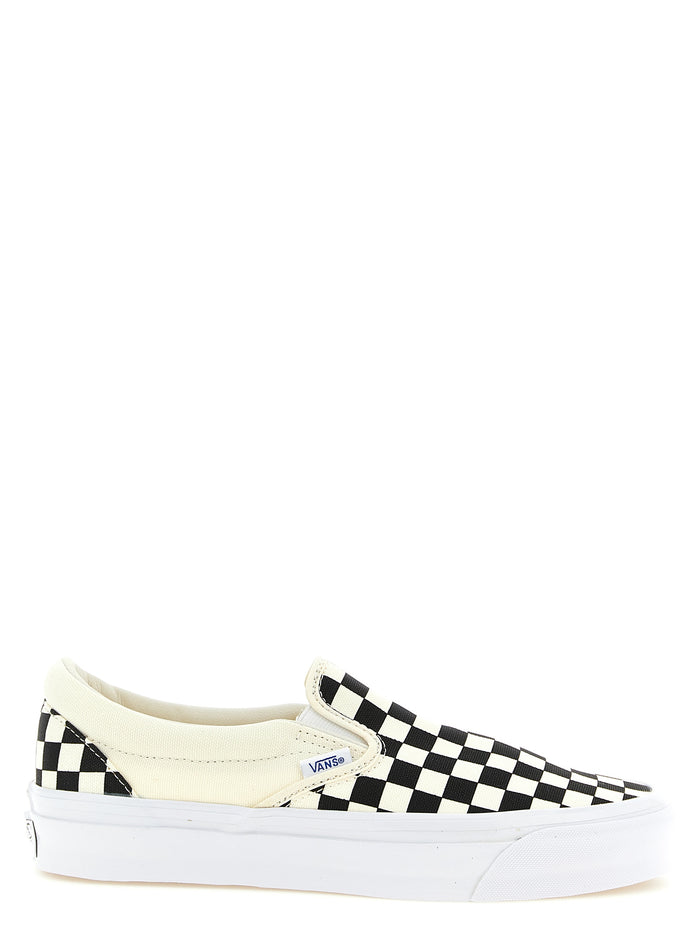 Premium Slip-On 98 sneakers White/black Textile