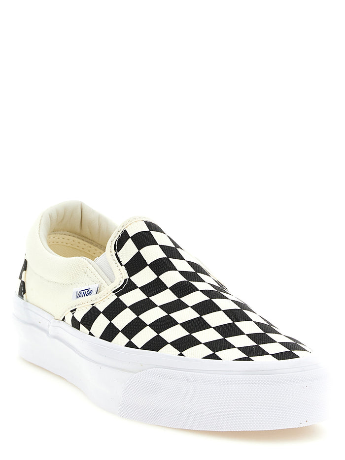 Premium Slip-On 98 sneakers White/black Textile