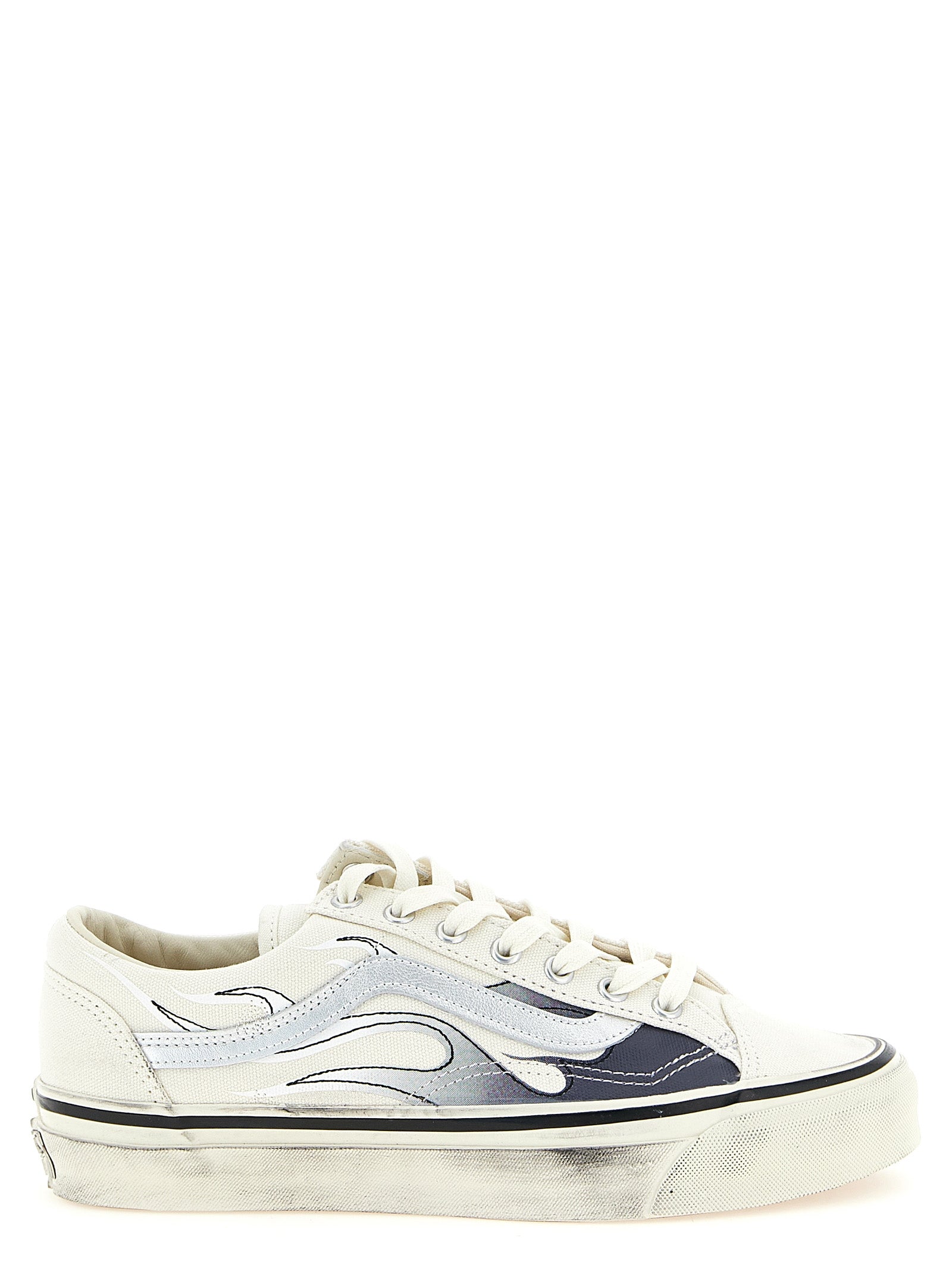 Premium Old Skool 36 Sneakers Silver Canvas