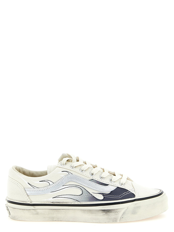 Premium Old Skool 36 Sneakers Silver Canvas