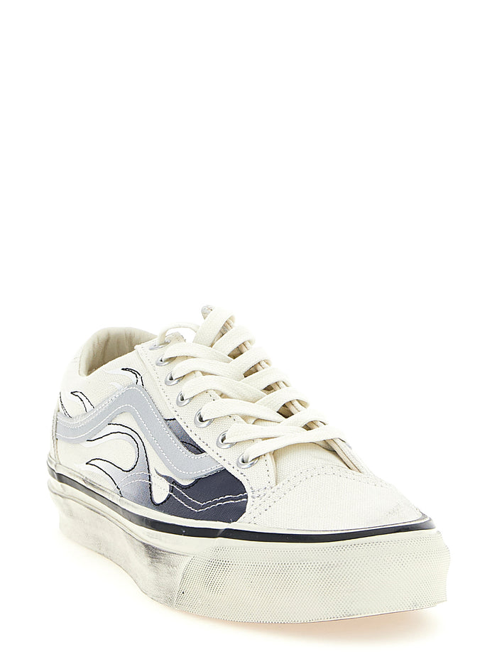 Premium Old Skool 36 Sneakers Silver Canvas