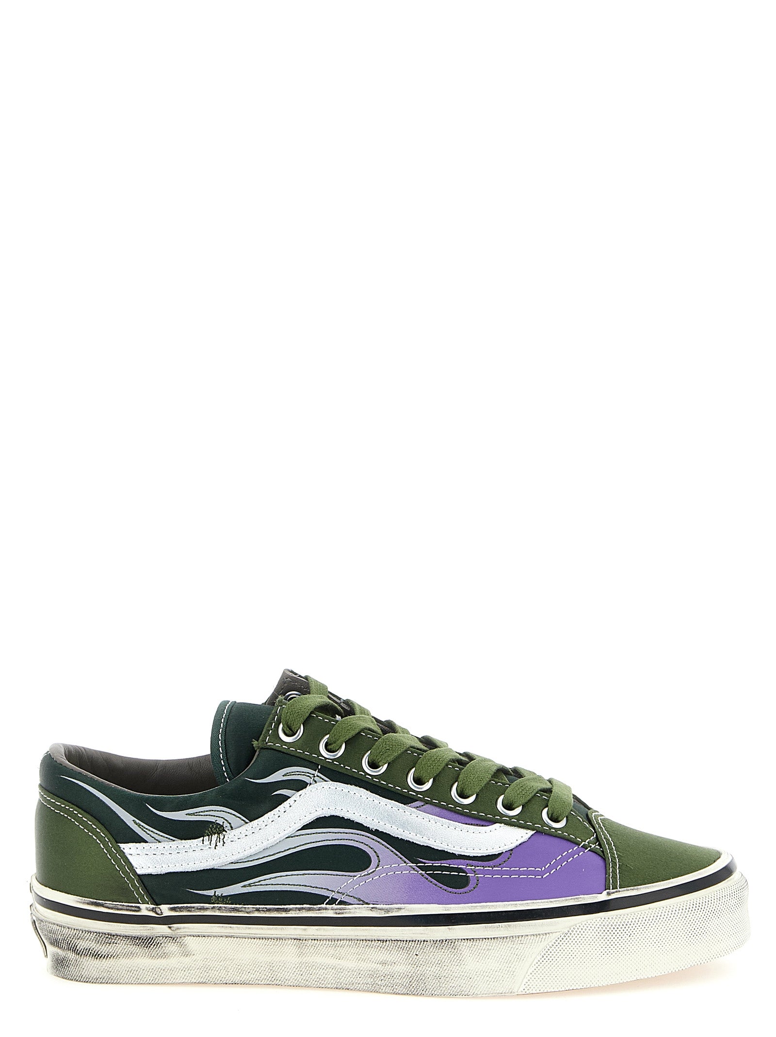 Premium Old Skool 36 Sneakers Green Silk