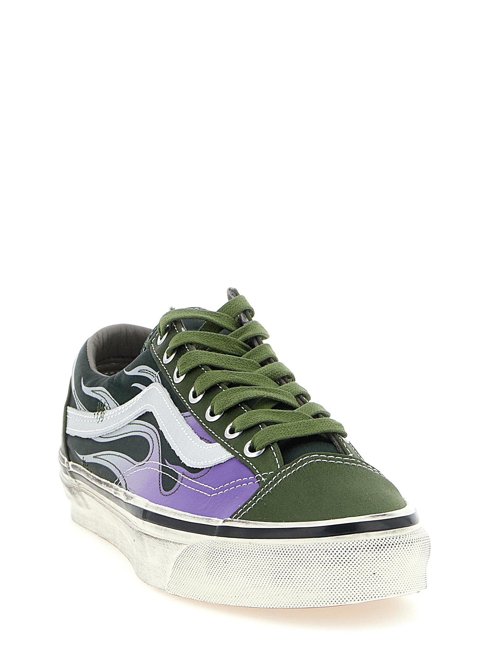 Premium Old Skool 36 Sneakers Green Silk