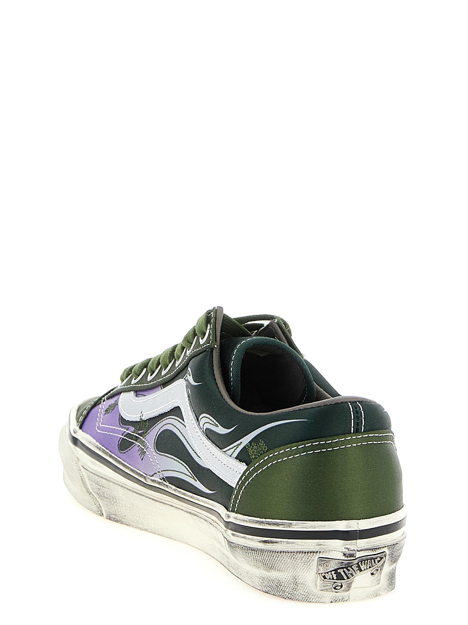 Premium Old Skool 36 Sneakers Green Silk