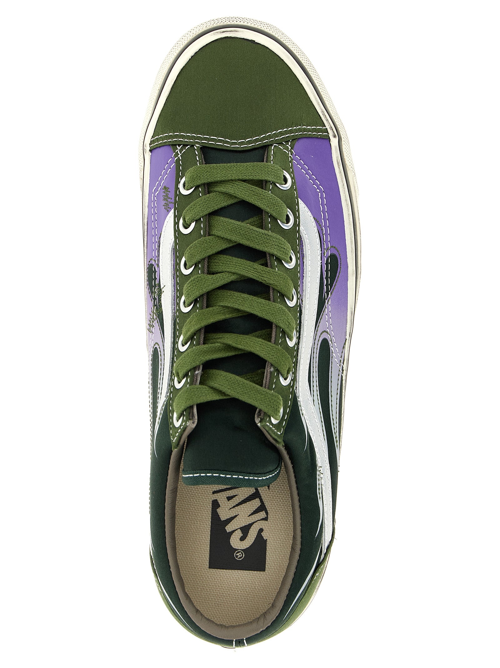 Premium Old Skool 36 Sneakers Green Silk