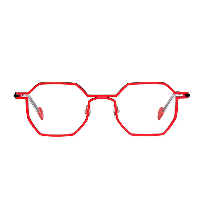 Matttew Cobalt 1556 Rosso Nero Titanium Occhiali Da Vista