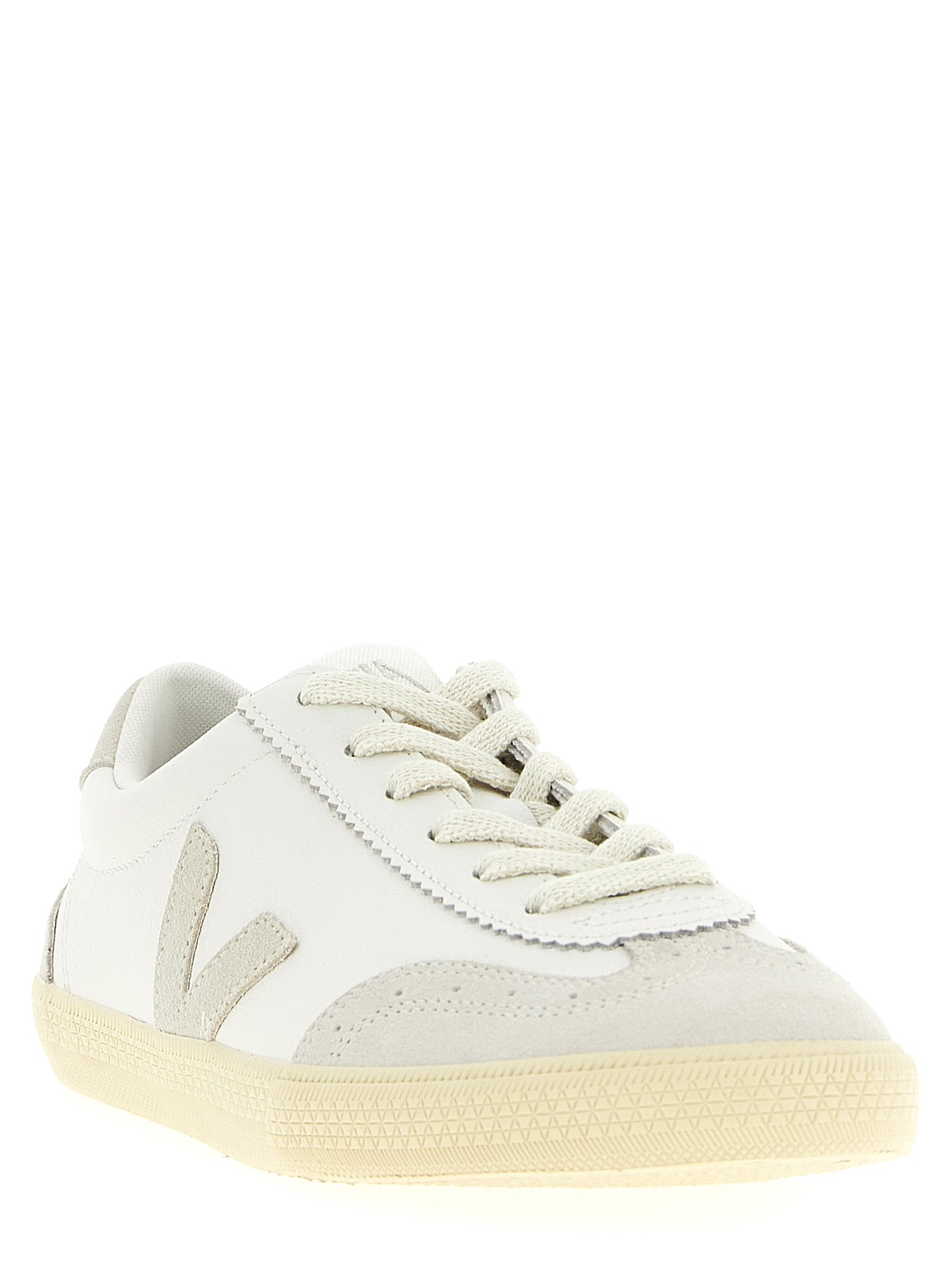 Volley sneakers Beige Organic Traced Leather