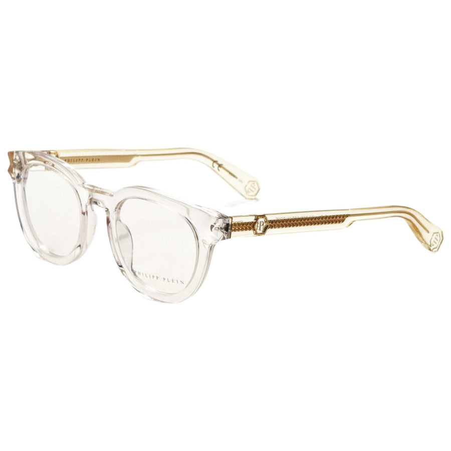 Preloved - Philipp Plein Mens 49mm Crystal Eyeglasses Vpp024v490880 One Color