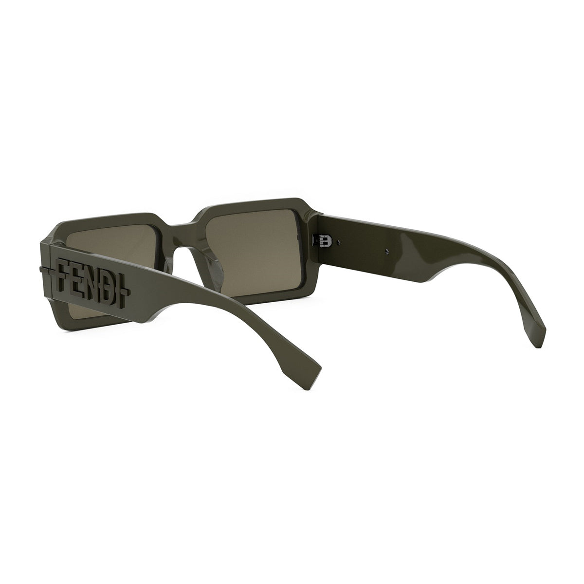Fendi FE40073U Fendigraphy 96N Green Verde Acetate Occhiali Da Sole