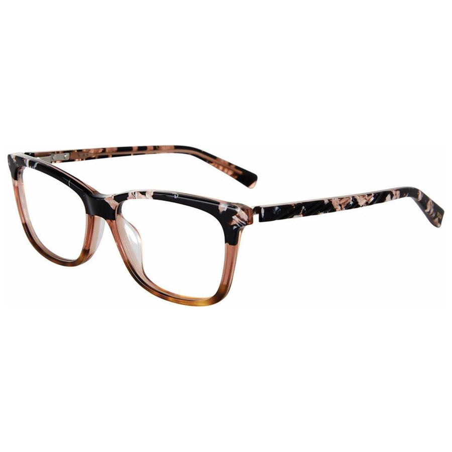 Preloved - Tumi Womens 53mm Peach Havana Gradient Eyeglasses Vtu5265307r6 One Color