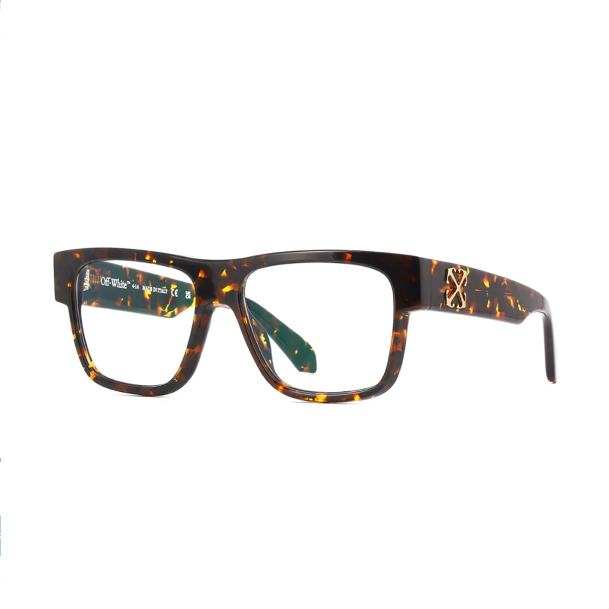Off White OERJ060 STYLE 60 6000 Havana Marrone Acetate Occhiali Da Vista