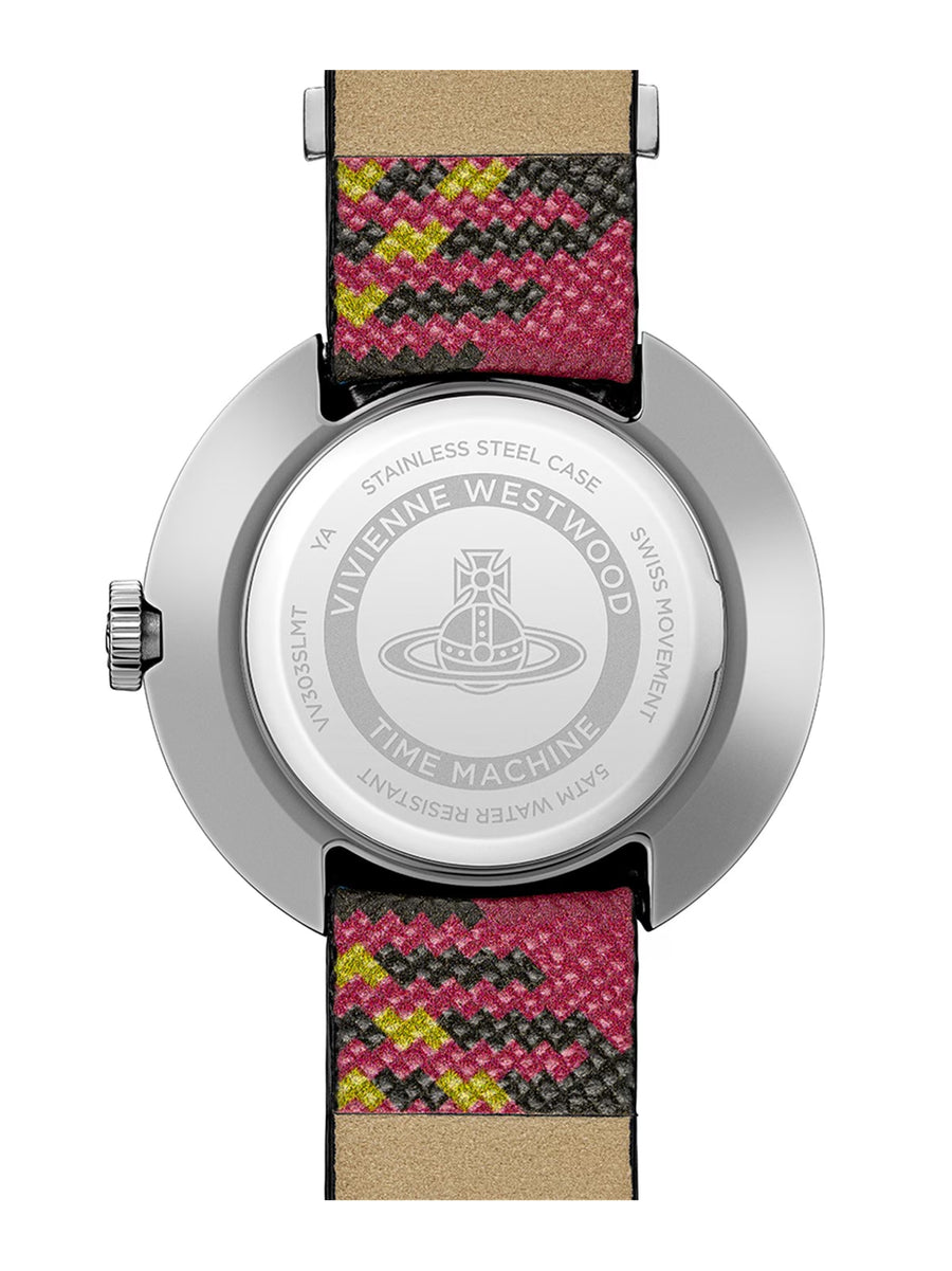 Vivienne Westwood Stainless steel case watch in silver
