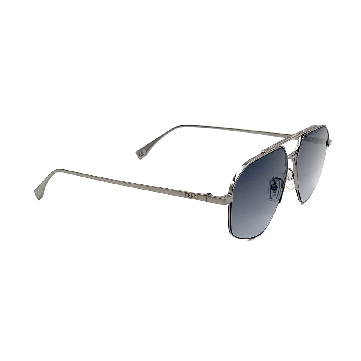 FE40062U 14B Argento Metal Occhiali Sole