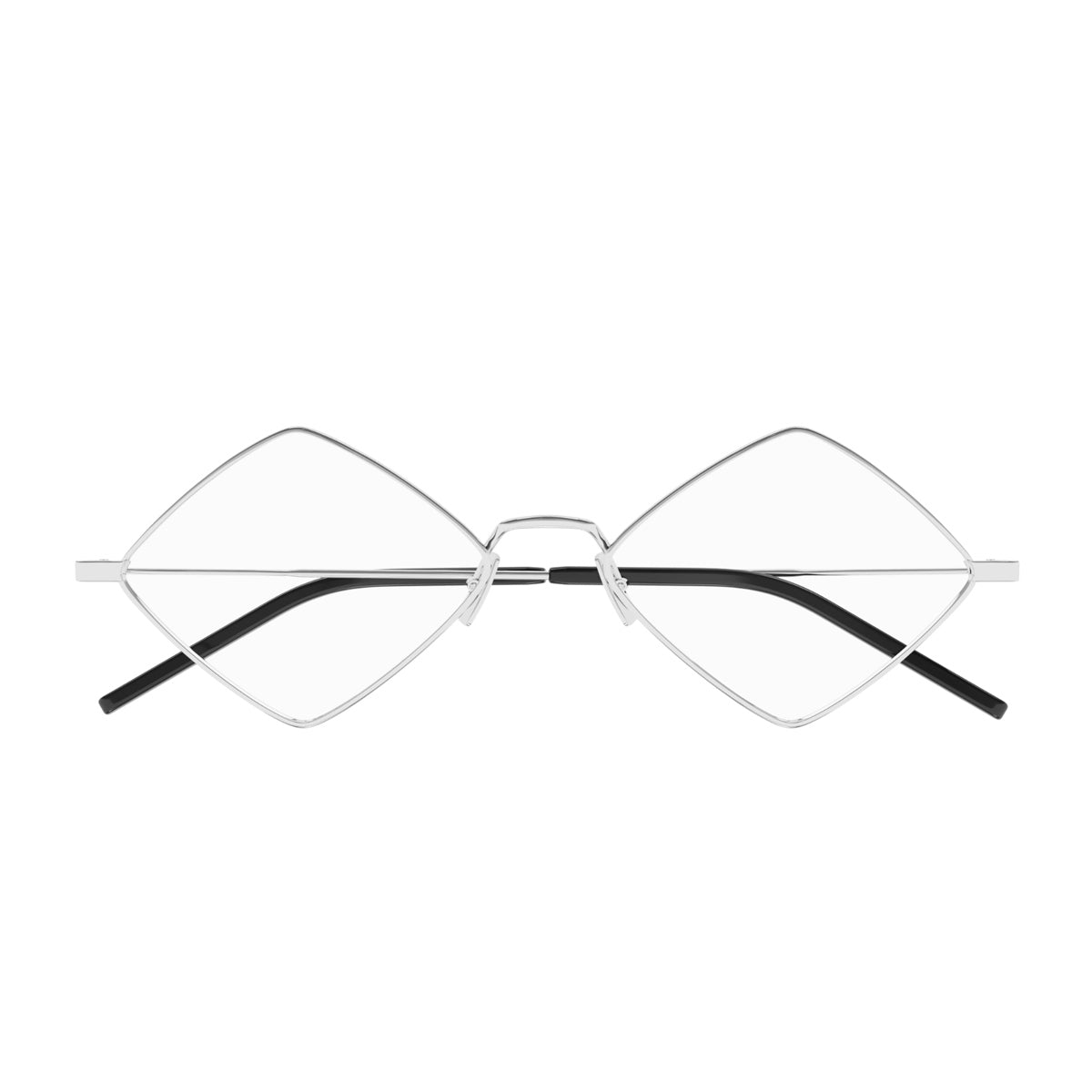 Saint Laurent SL 302 LISA OPT Linea Classic 002 Silver Transparent Argento Metal Occhiali Da Vista