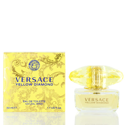 Versace Yellow Diamond Eau De Toilette Spray 1.7 Oz One Color Perfumes