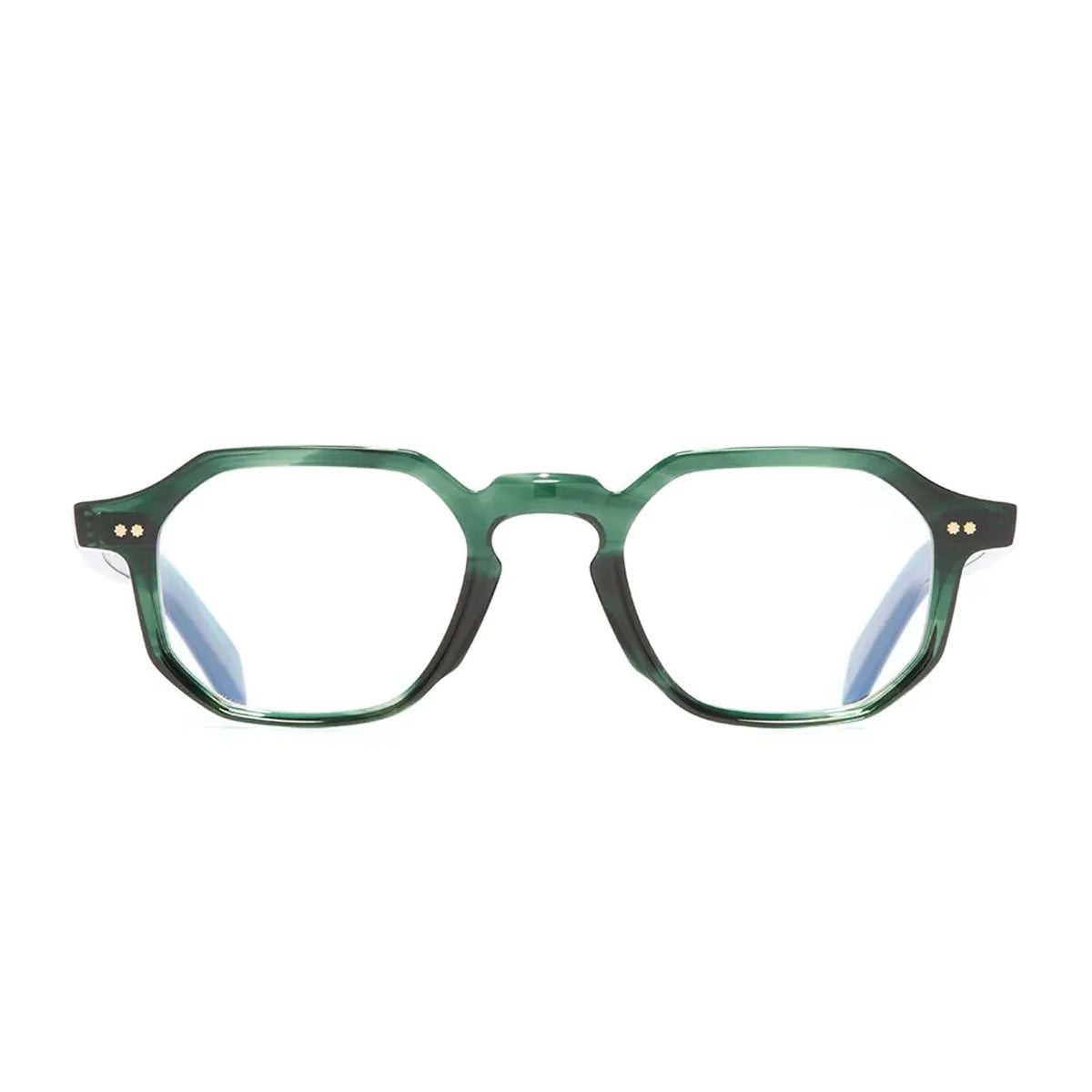 Cutler And Gross GRAHAM GR11 03 Striped Dark Green Verde Acetate Occhiali Da Vista