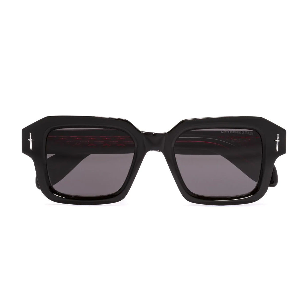Cutler And Gross The Great Frog 005 01 Black Bones Link Nero Acetate Occhiali Da Sole