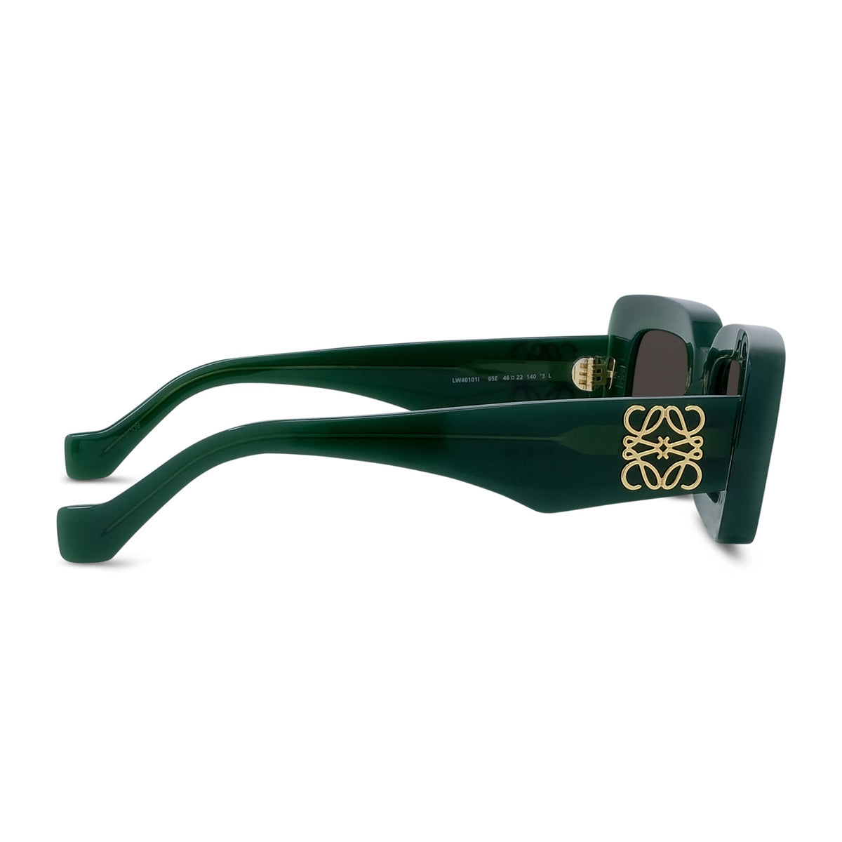 Loewe LW40101I Anagram 95e Verde Chiaro Acetate Occhiali Da Sole
