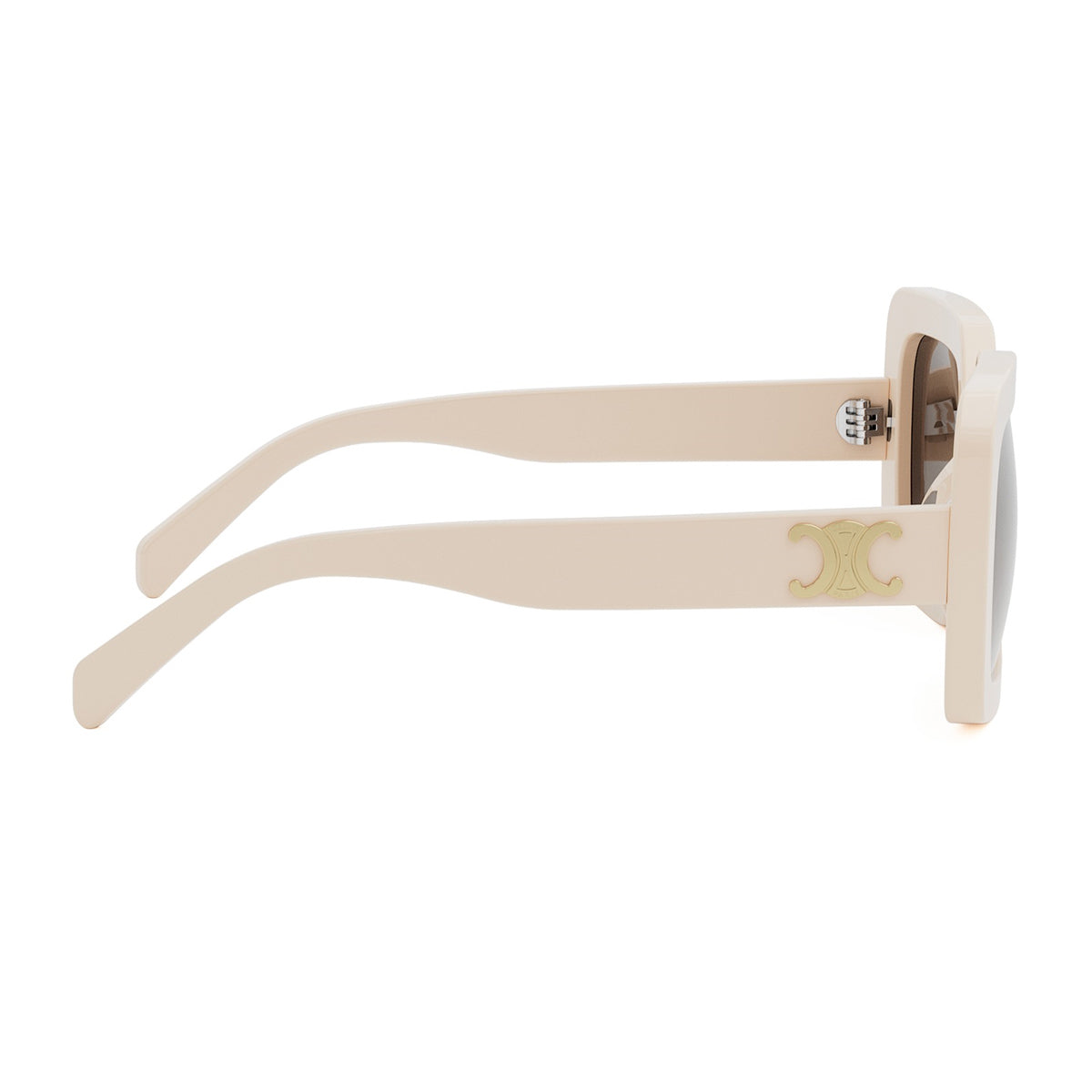 Celine CL40304U Triomphe 25E Ivory Avorio Acetate Occhiali Da Sole