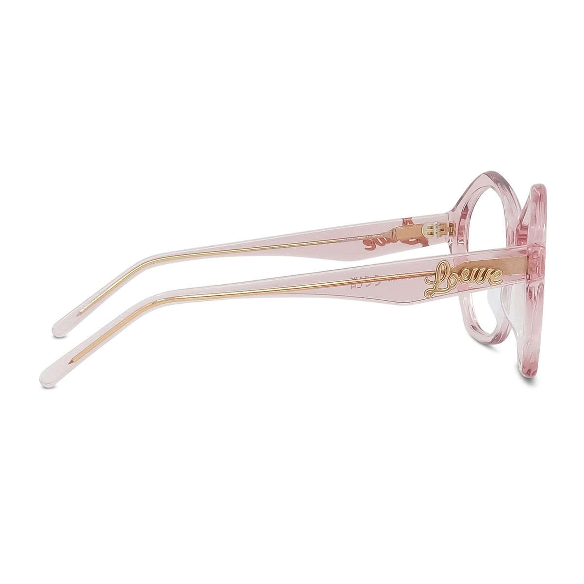 Loewe LW50053I Curvy 072 Transparent Pink Rosa Acetate Occhiali Da Vista