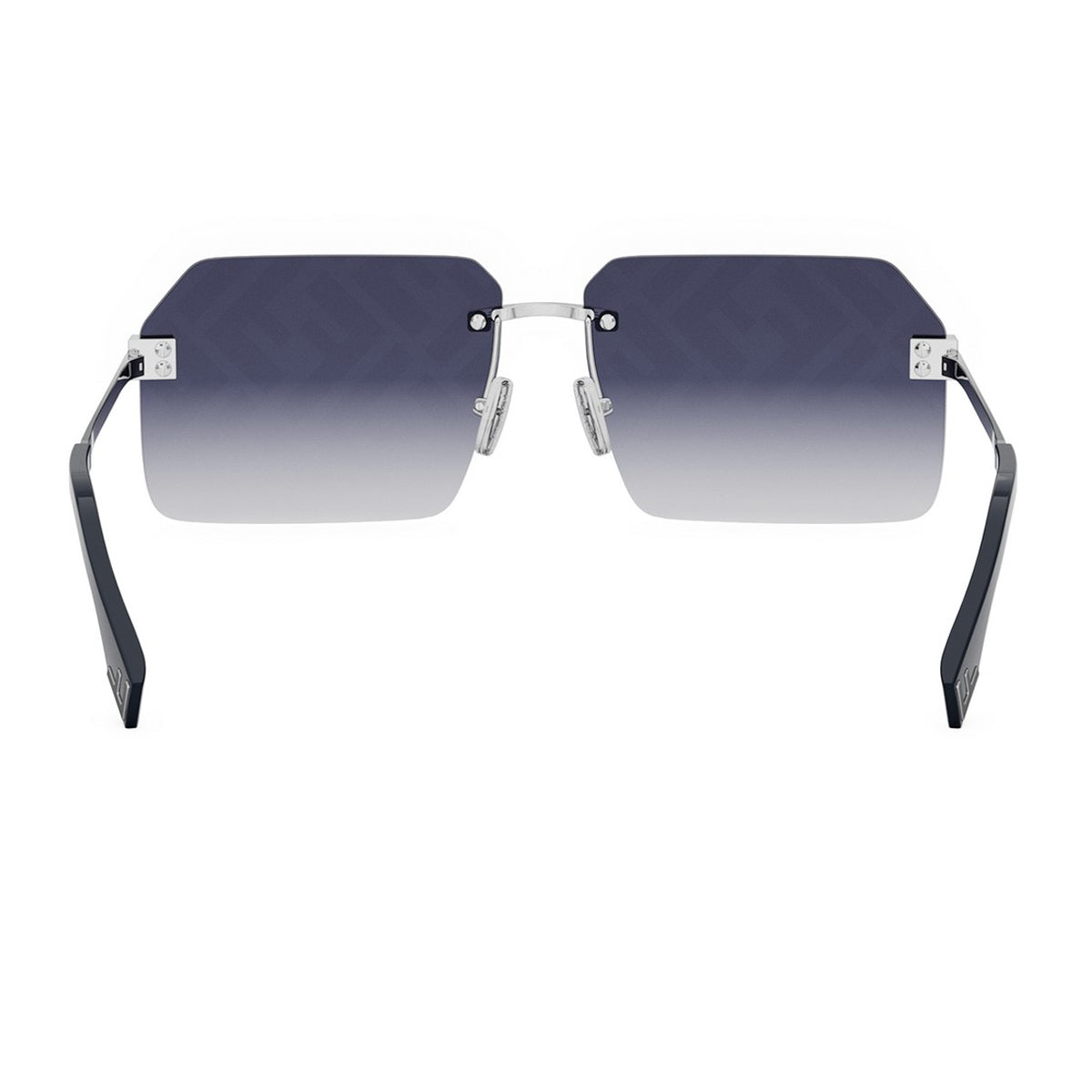 Fendi FE40043U Sky 16W Silver Argento Metal Occhiali Da Sole