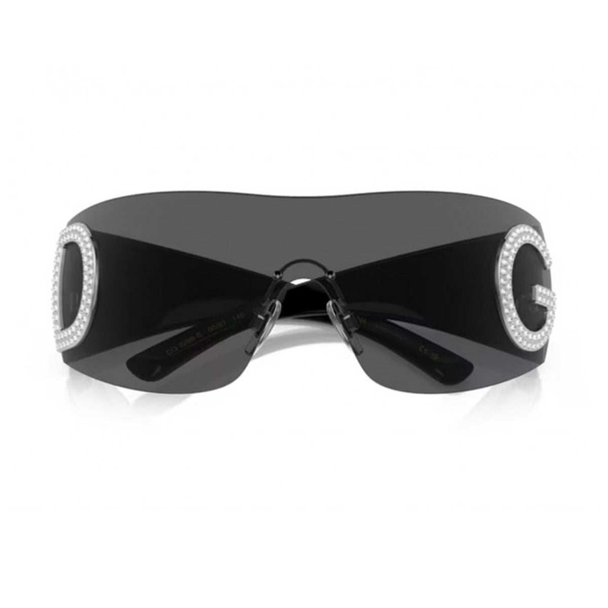 DG2298B 05-87 Nero Acetate Occhiali Sole