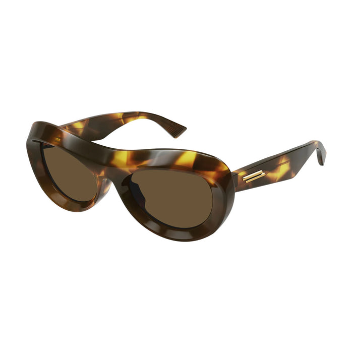 BV1284S LINEA NEW CLASSIC 002 Marrone Recycled Acetate Occhiali Sole