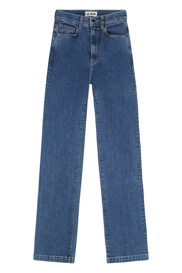 Straight Leg Denim Jeans Cotton Straight-leg