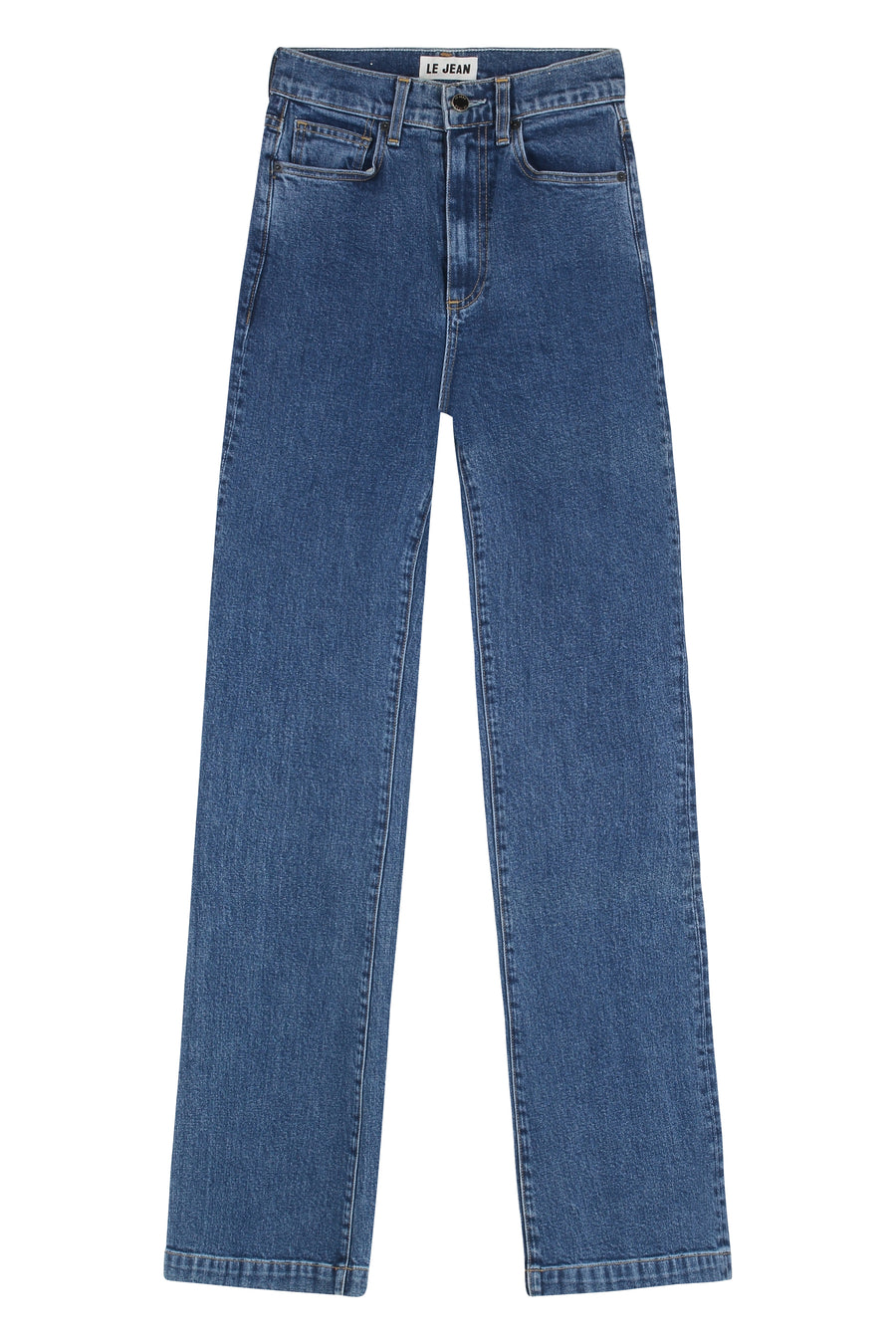 Straight Leg Denim Jeans Cotton Straight-leg