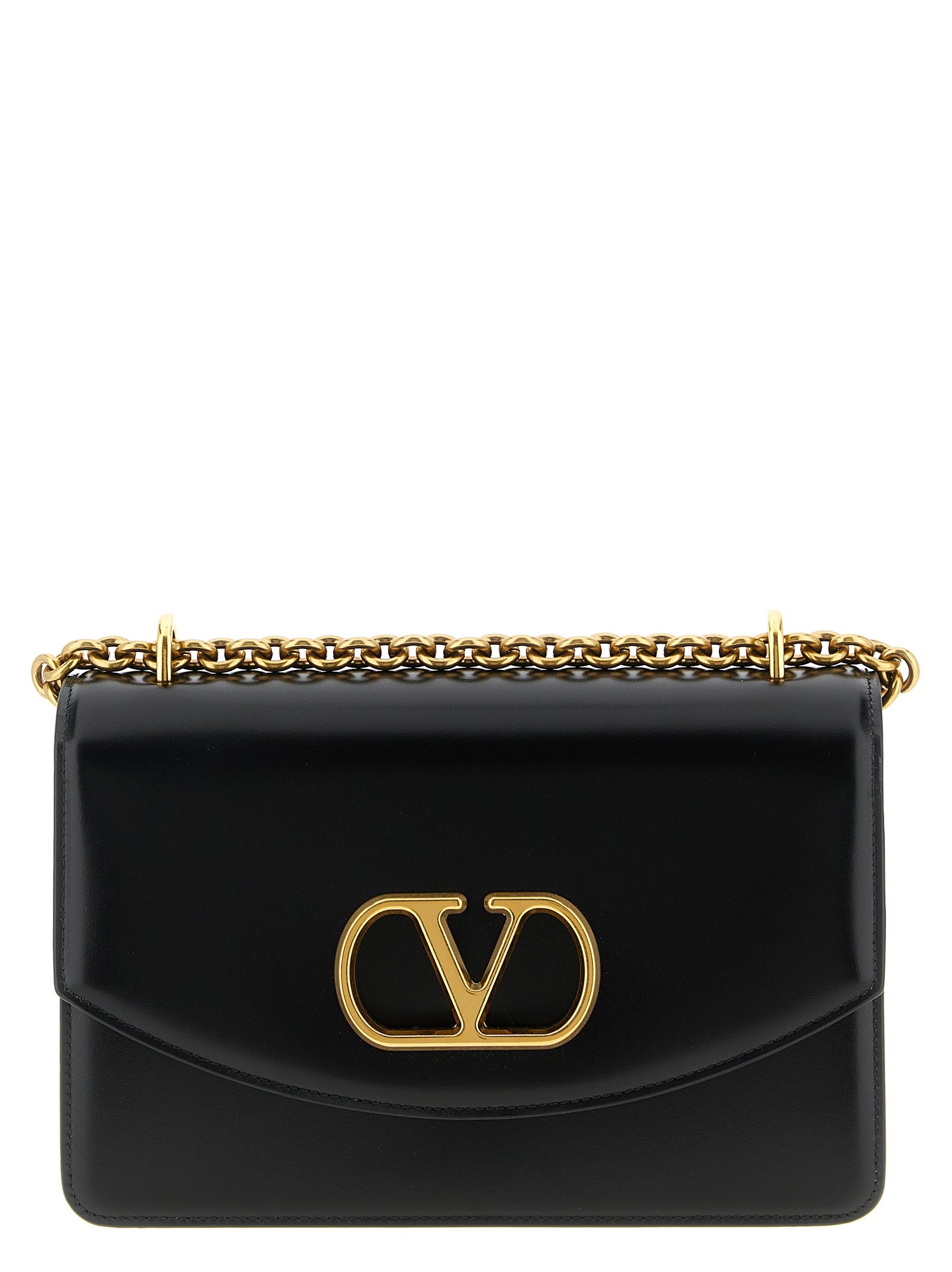 Valentino Garavani Vain shoulder bag Black Calfskin Leather (bos Taurus)