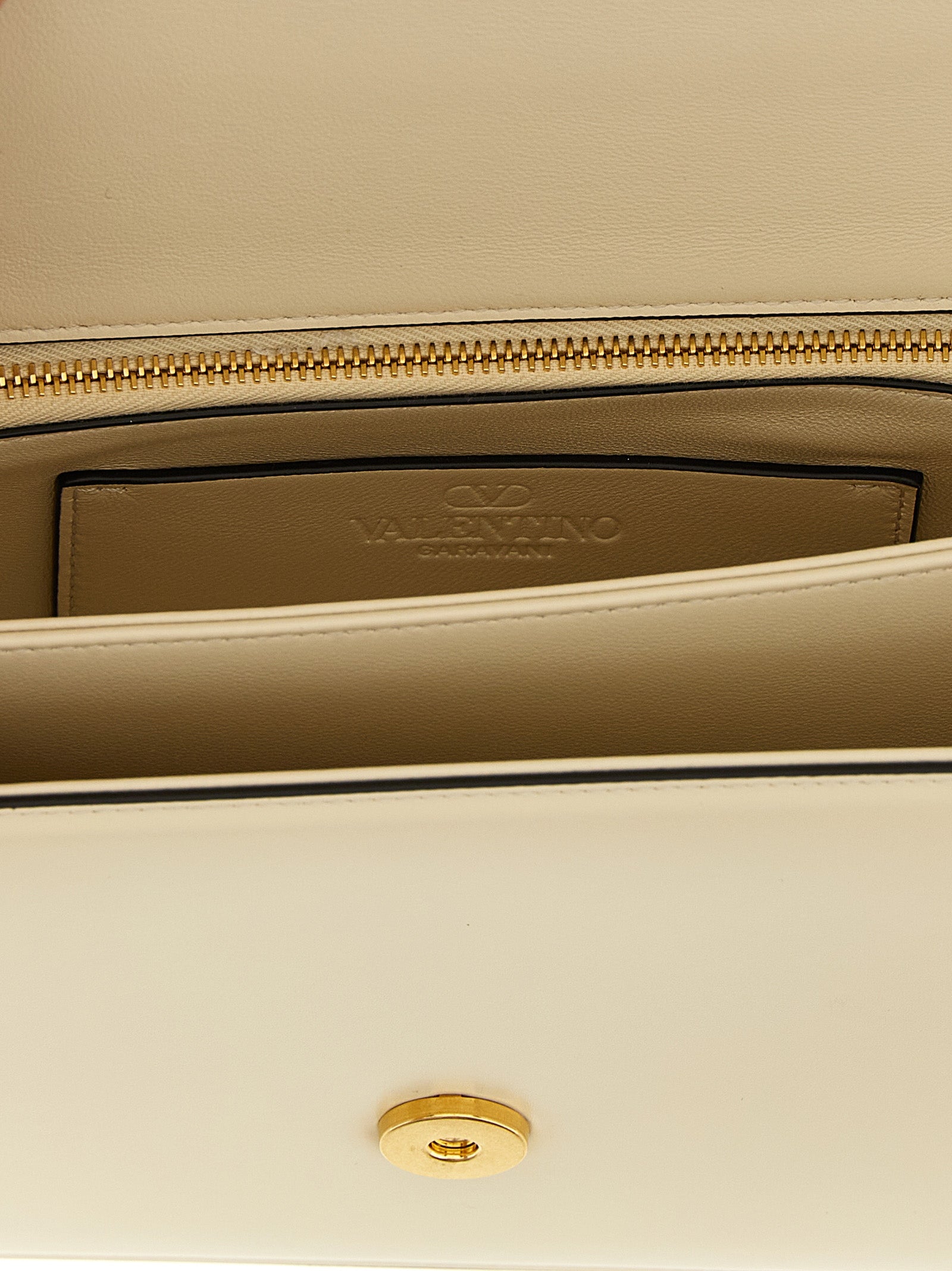 Valentino Garavani Vain shoulder bag White Calfskin Leather (bos Taurus)
