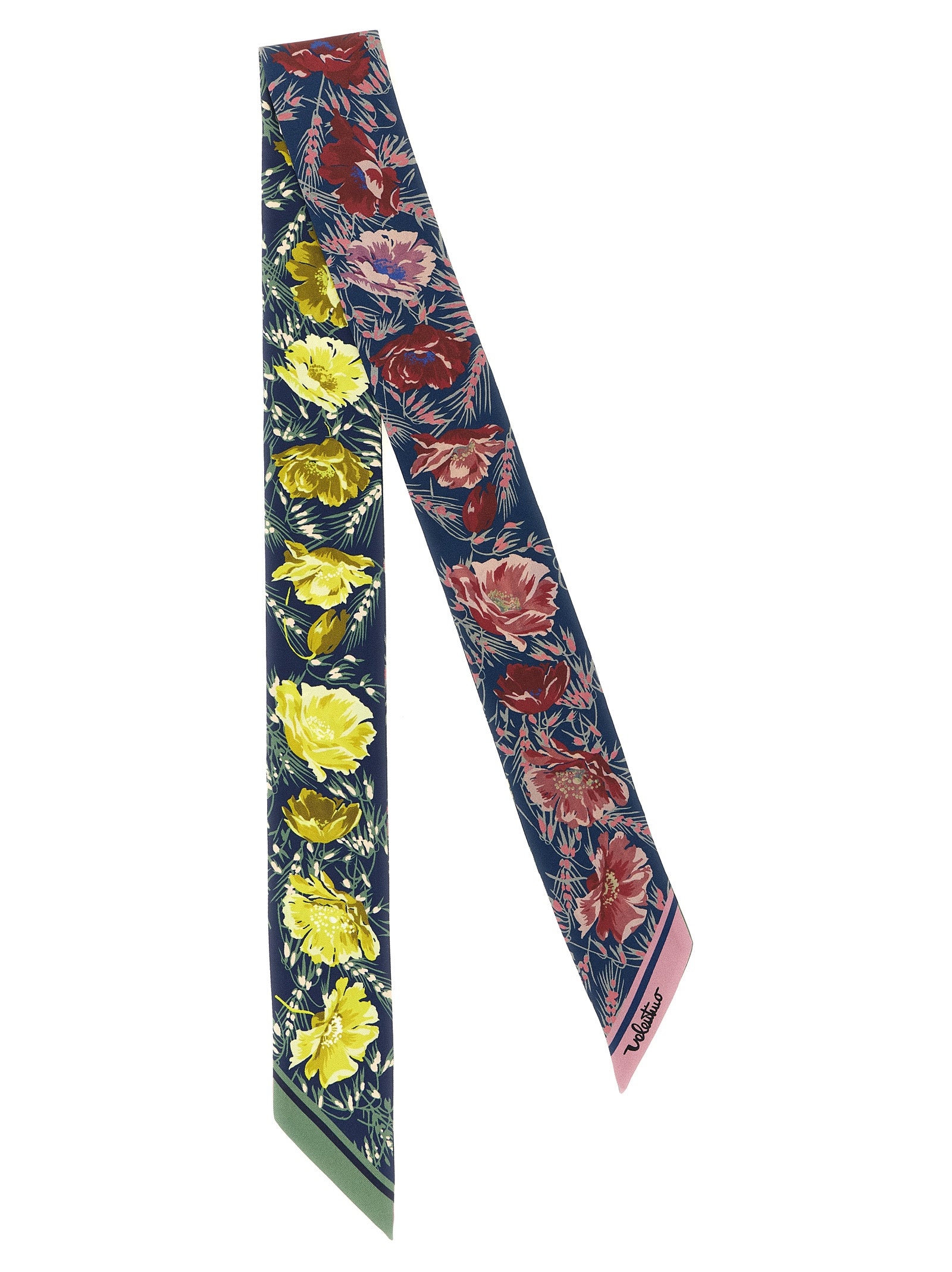 Bandeau Valentino Garavani Apres Lhiver-Poppies Multicolor Silk Scarves, Foulards