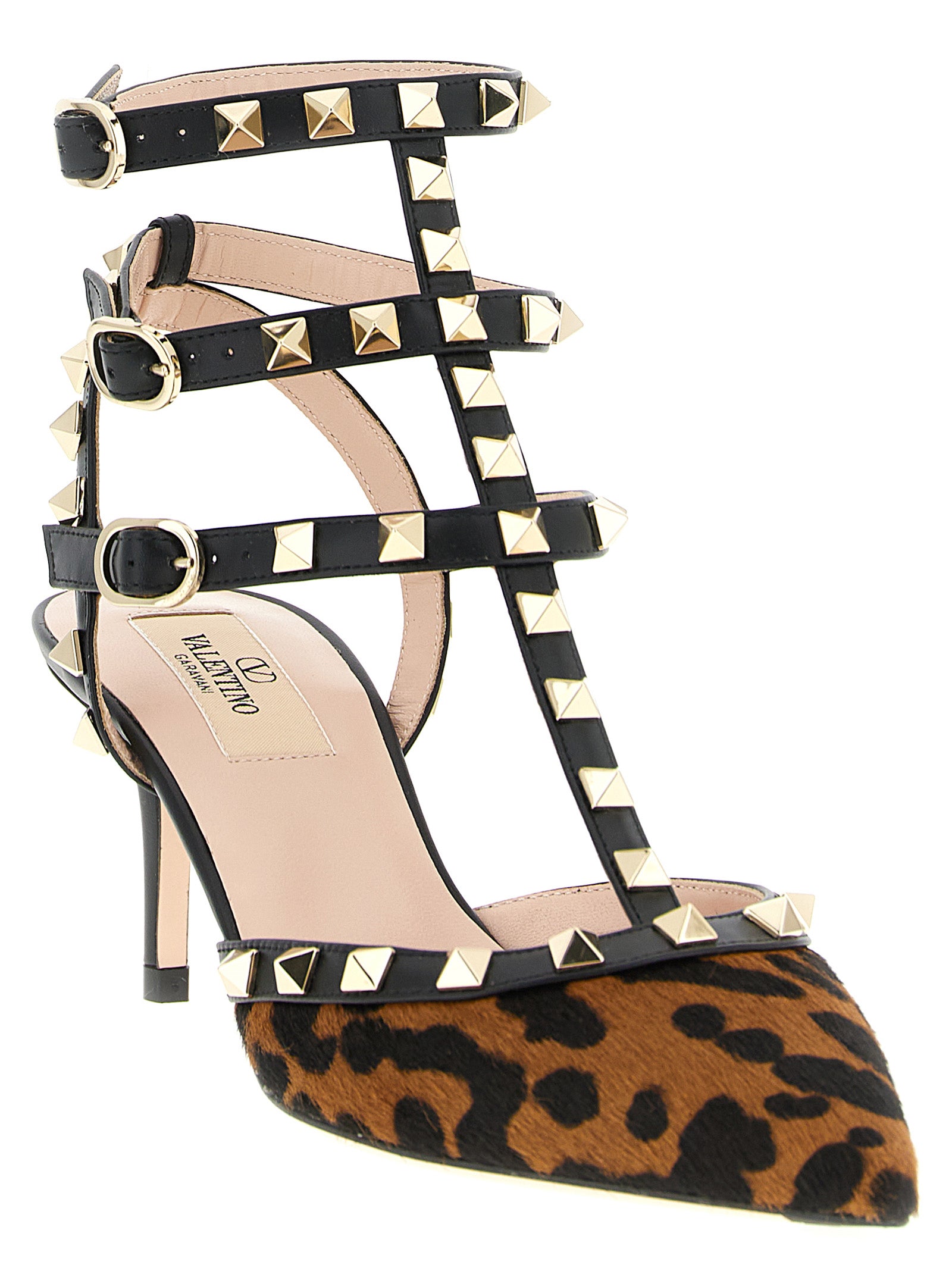 Valentino Garavani Rockstud pumps Multicolor Calfskin Leather (bos Taurus)