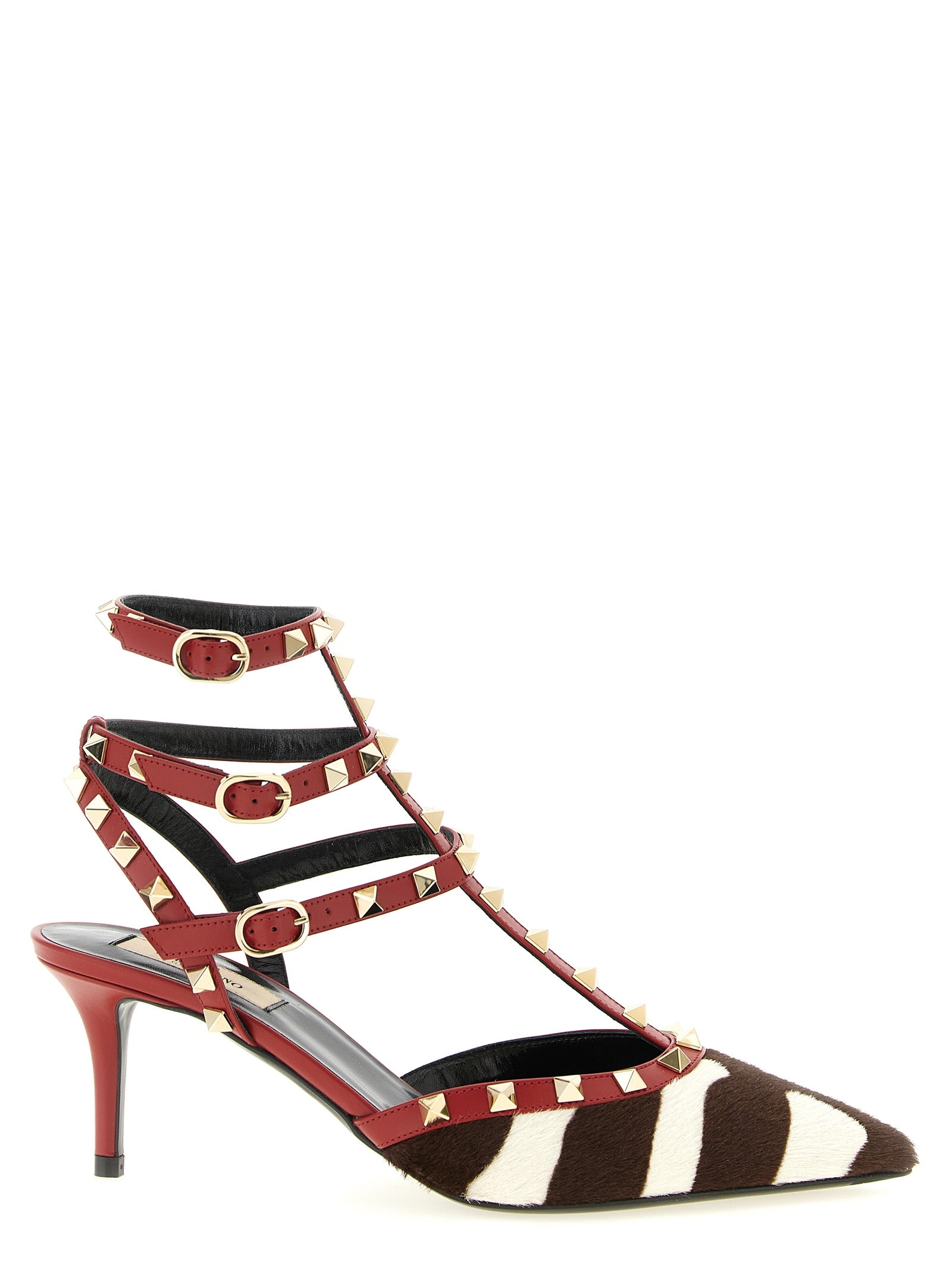 Valentino Garavani Rockstud pumps Multicolor Calfskin Leather (bos Taurus)