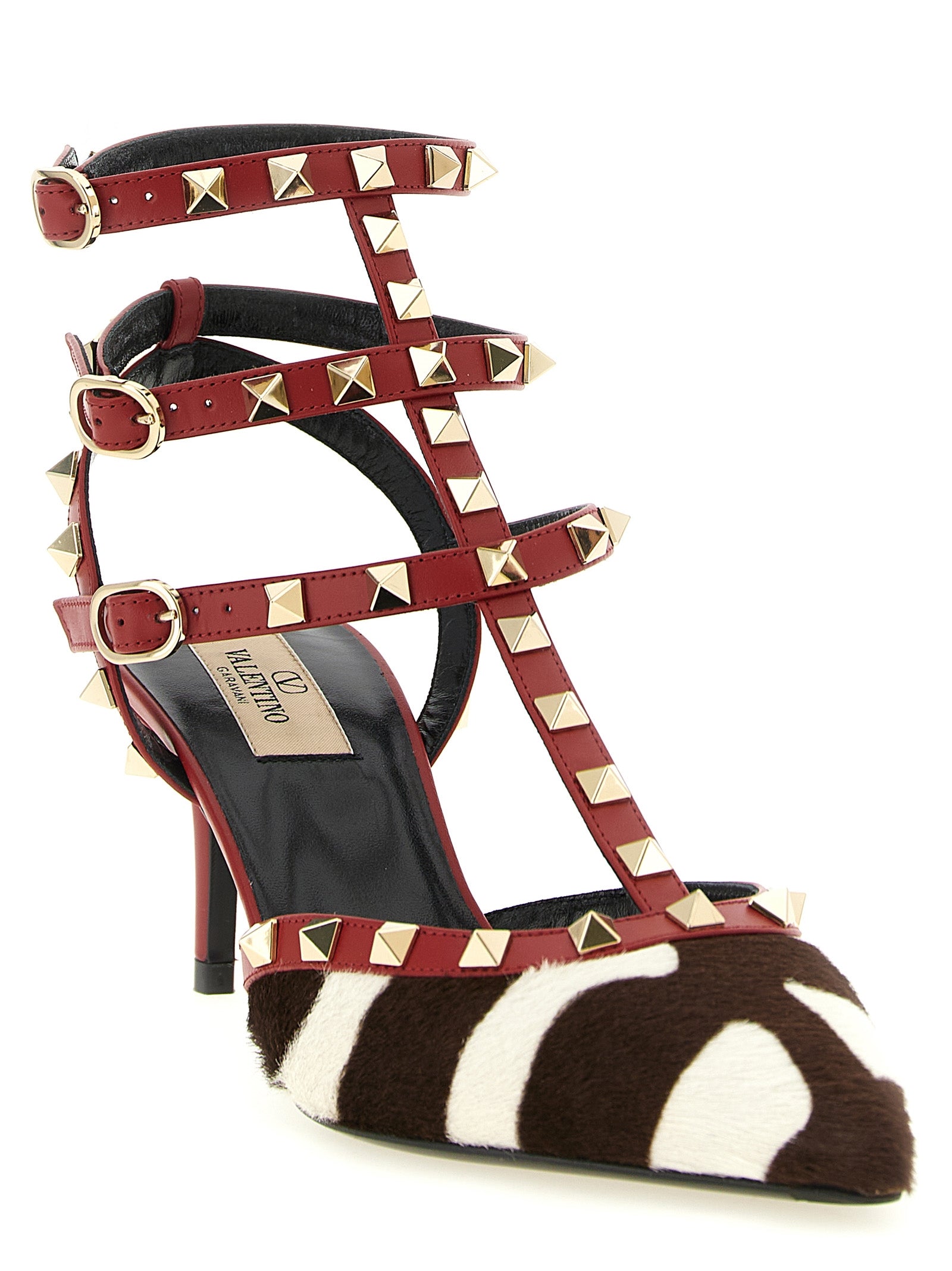 Valentino Garavani Rockstud pumps Multicolor Calfskin Leather (bos Taurus)