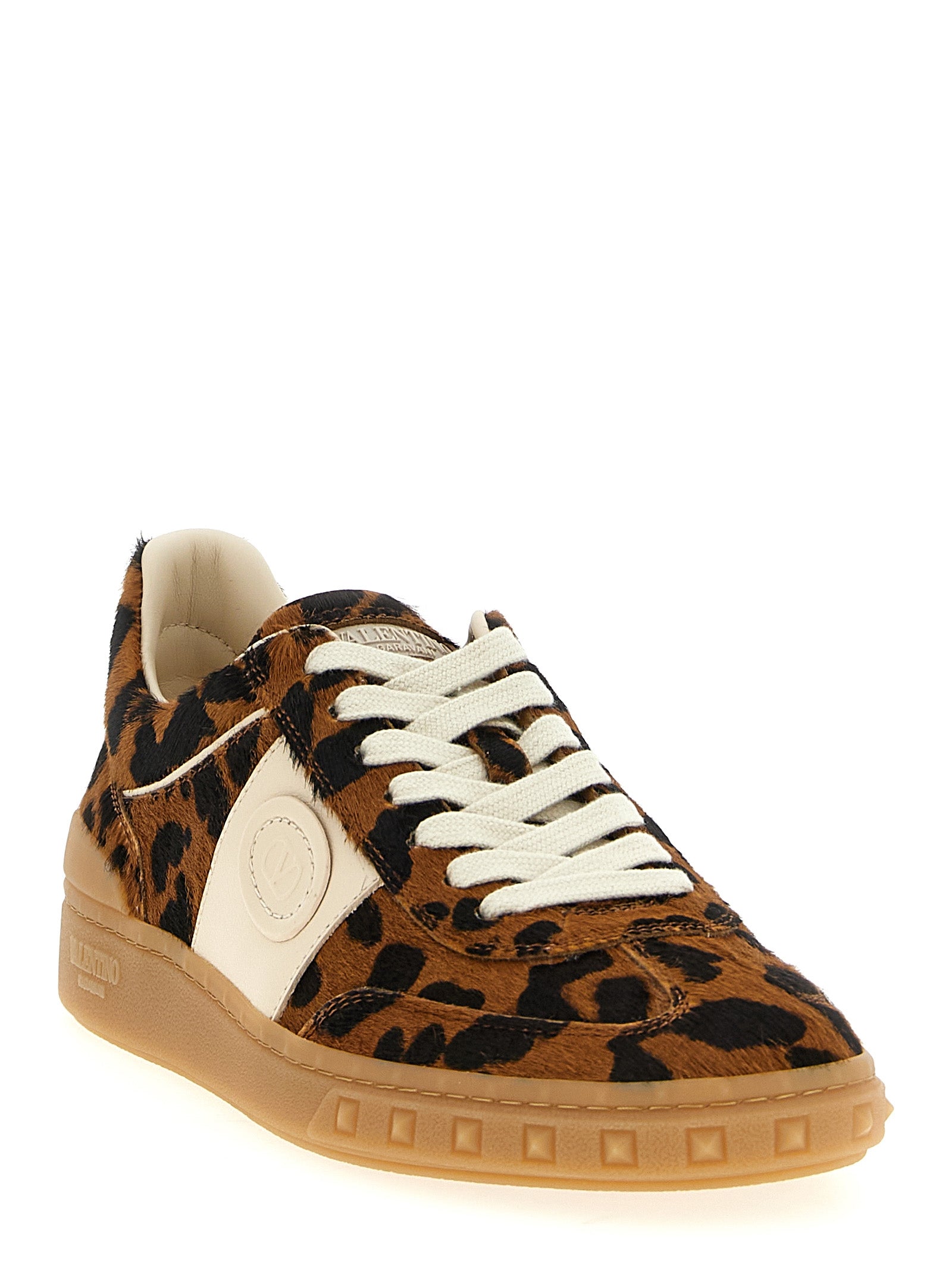 Valentino Garavani Upvillage sneakers Brown Calfskin Leather (bos Taurus)