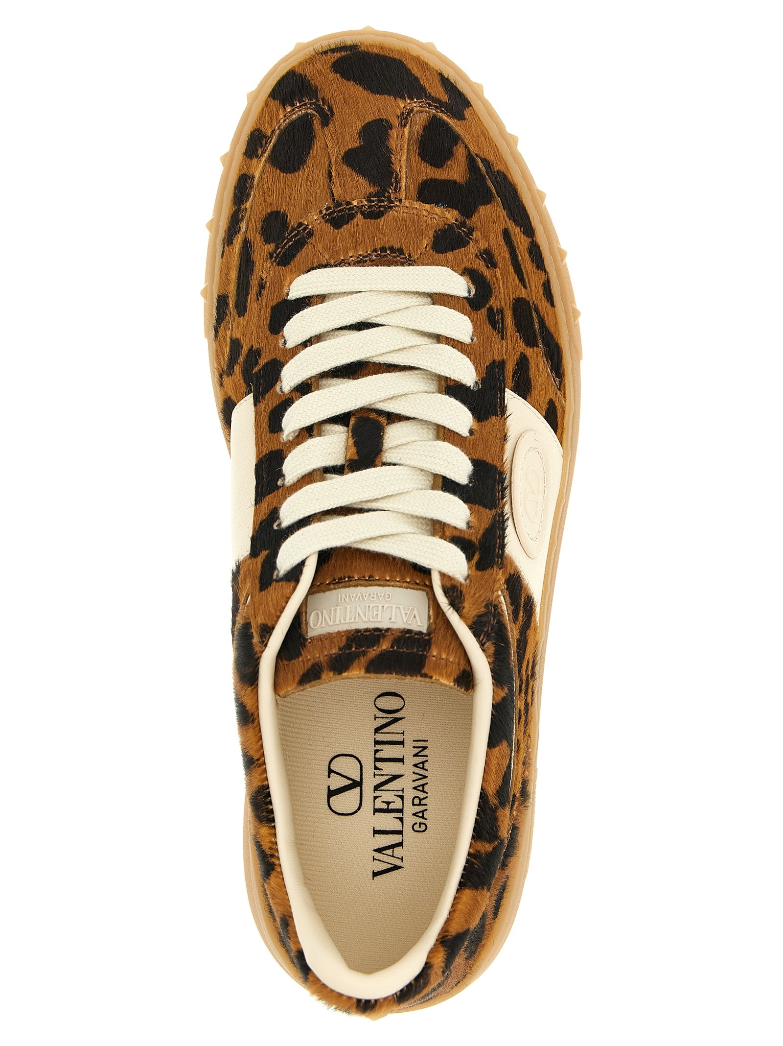 Valentino Garavani Upvillage sneakers Brown Calfskin Leather (bos Taurus)