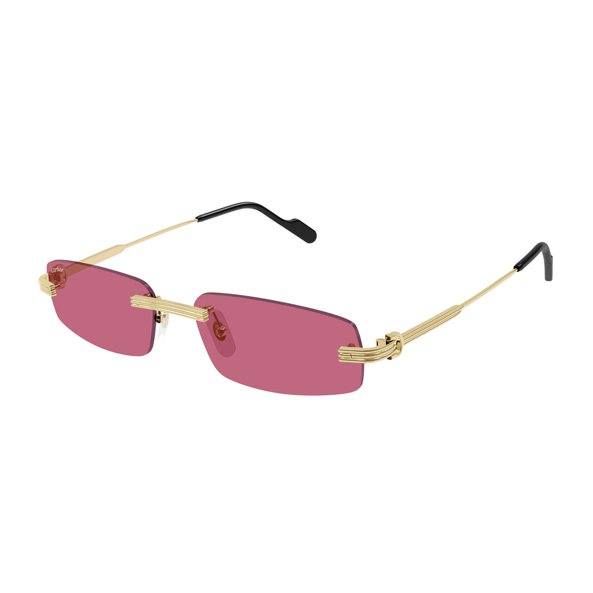 Cartier CT0535S Première de 004 Gold Pink Oro Metal Occhiali Da Sole