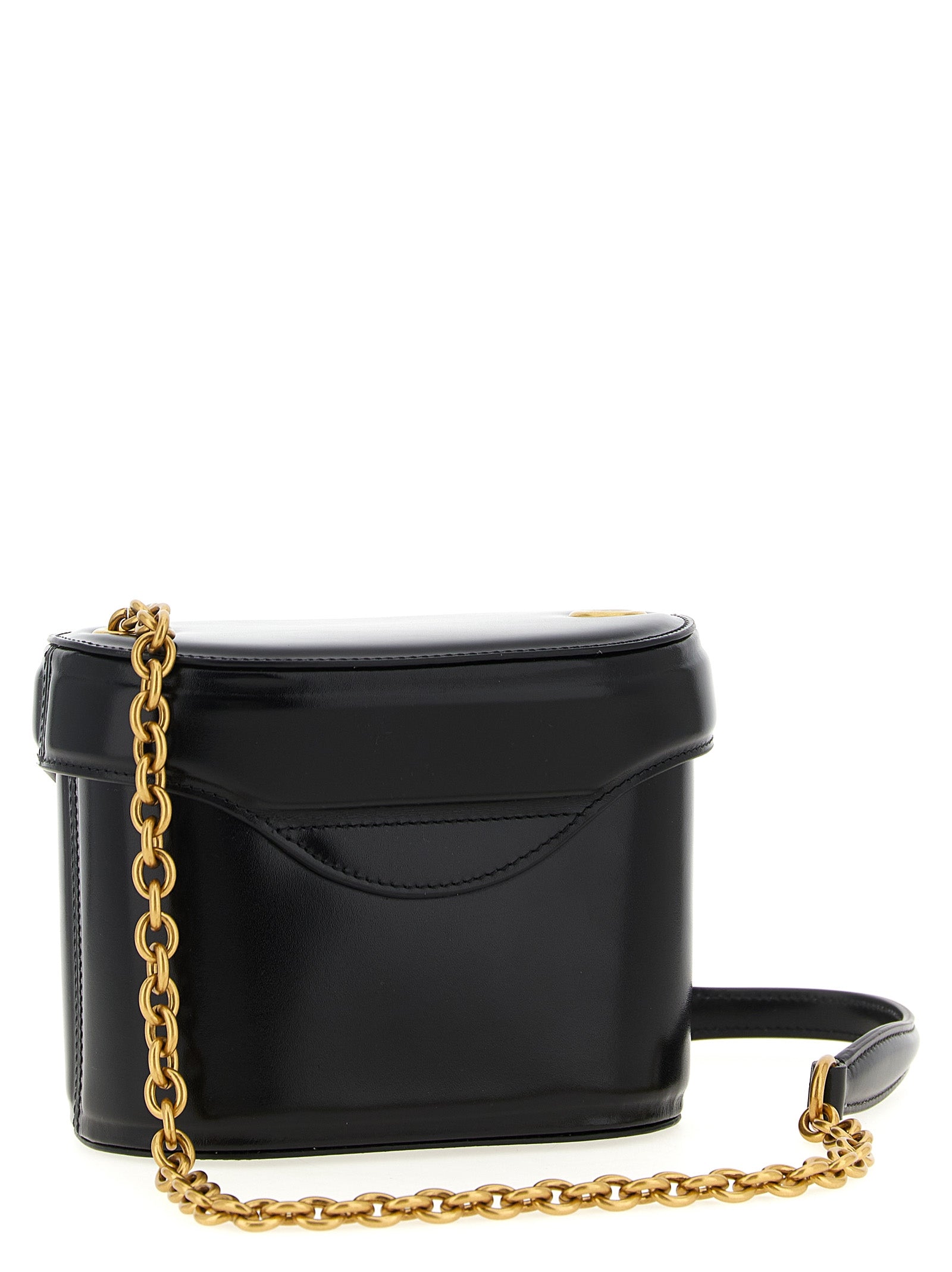 Valentino Garavani Vain mini crossbody bag Black Calfskin Leather (bos Taurus)