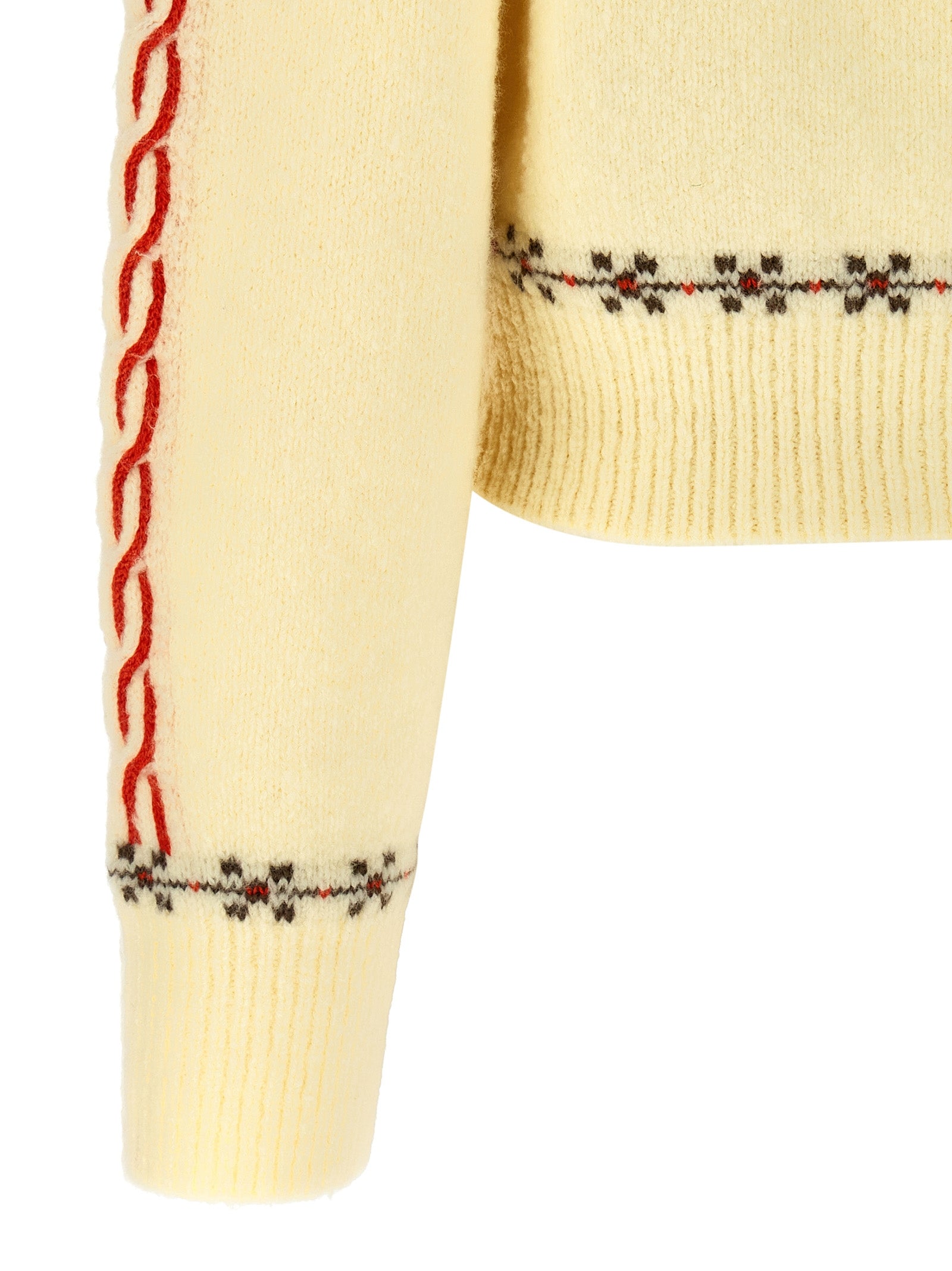Cloud Chalet cardigan Multicolor Wool Cachemire Sweater, Cardigans