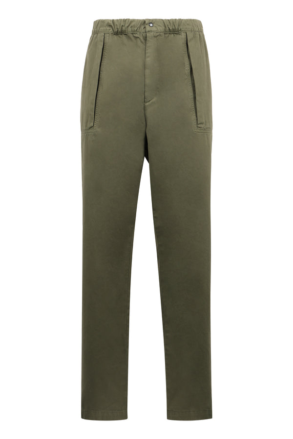 Green Cotton Trousers