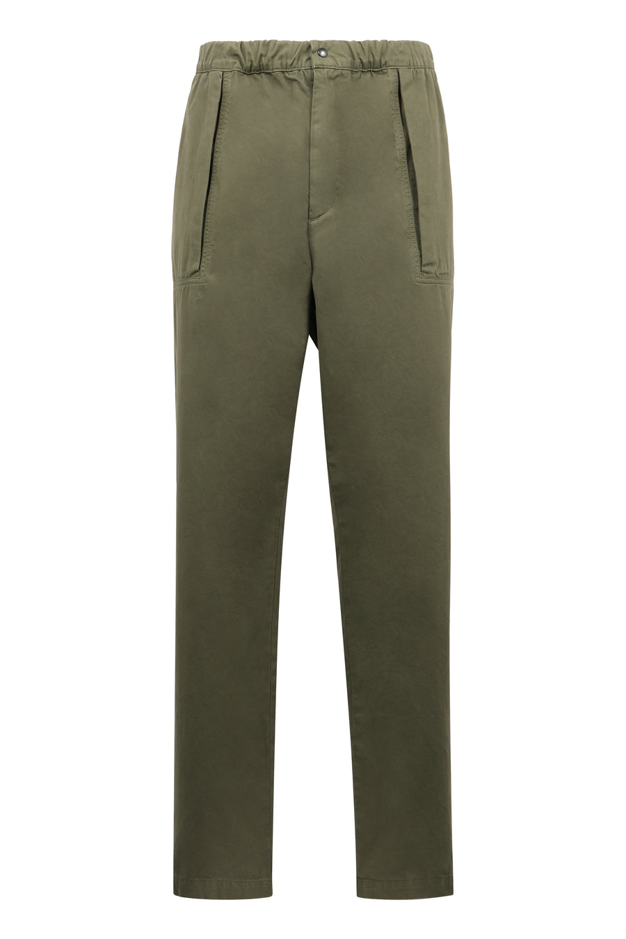 Green Cotton Trousers