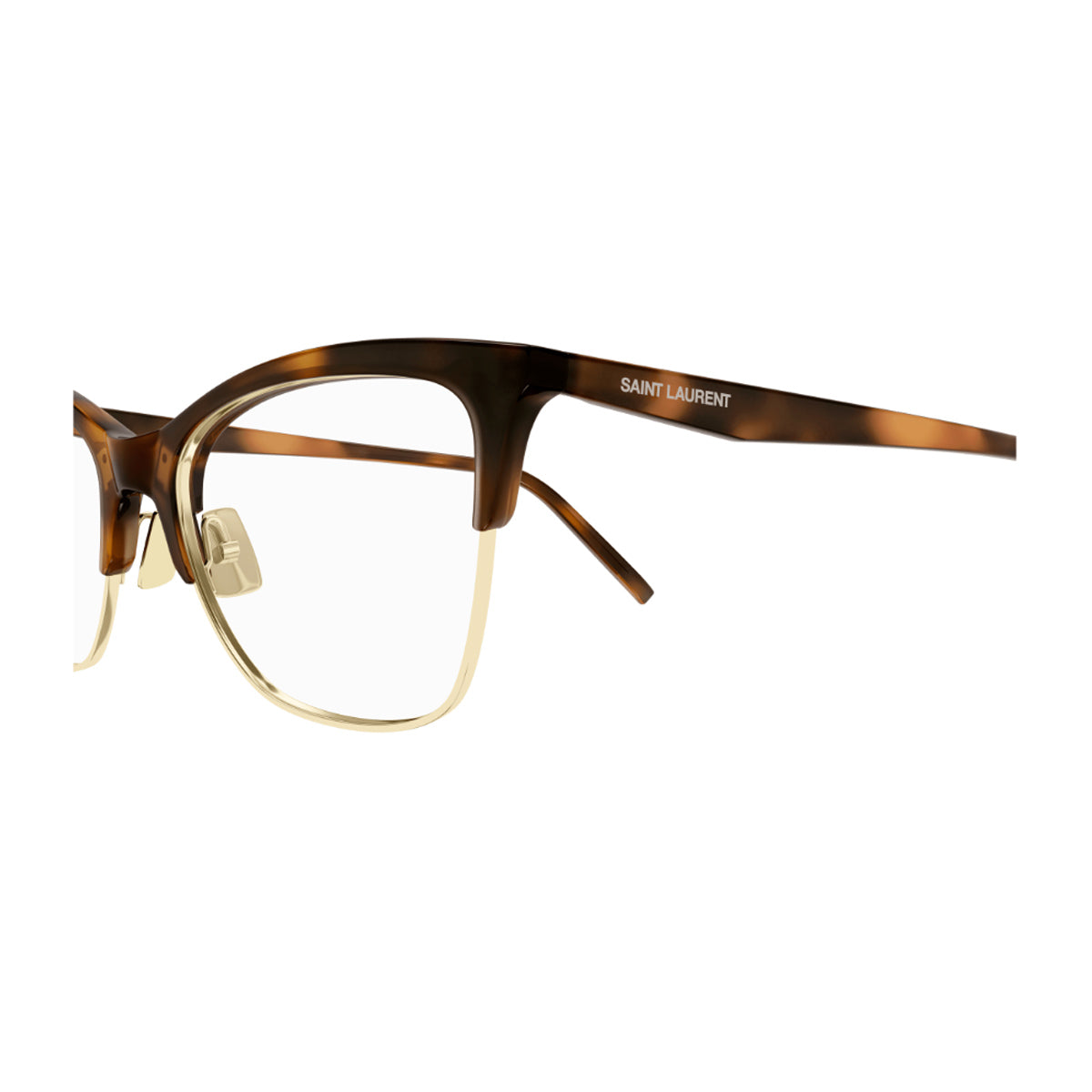 Saint Laurent SL 769 Linea Logo 001 Havana Acetate/metal Occhiali Da Vista