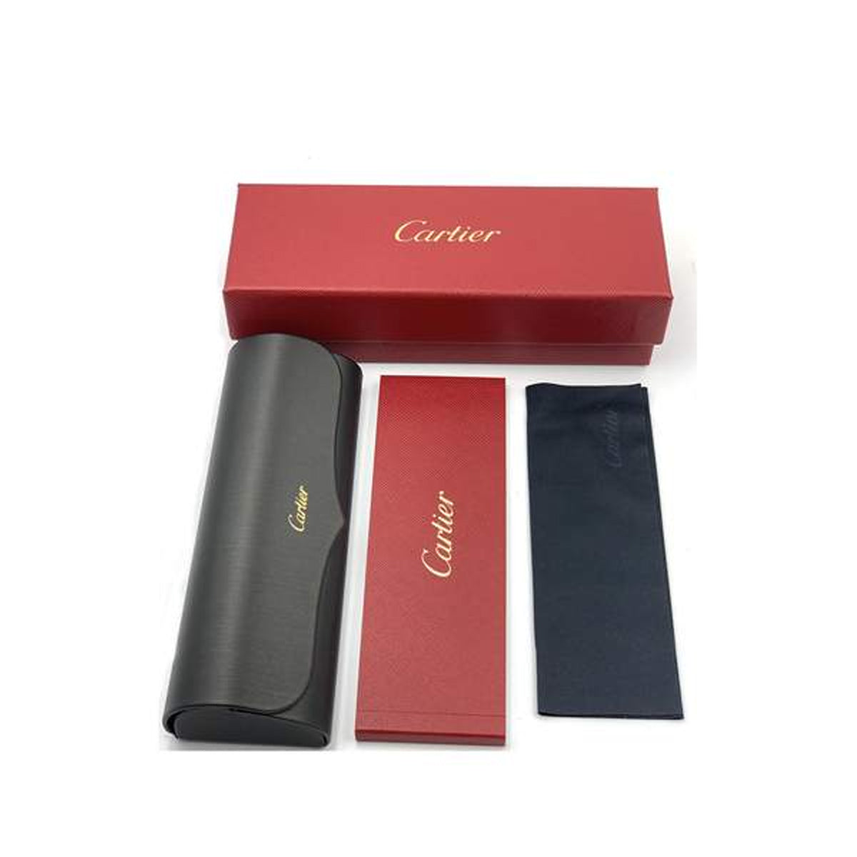 Cartier CT0521O C de 002 Silver Argento Metal Occhiali Da Vista