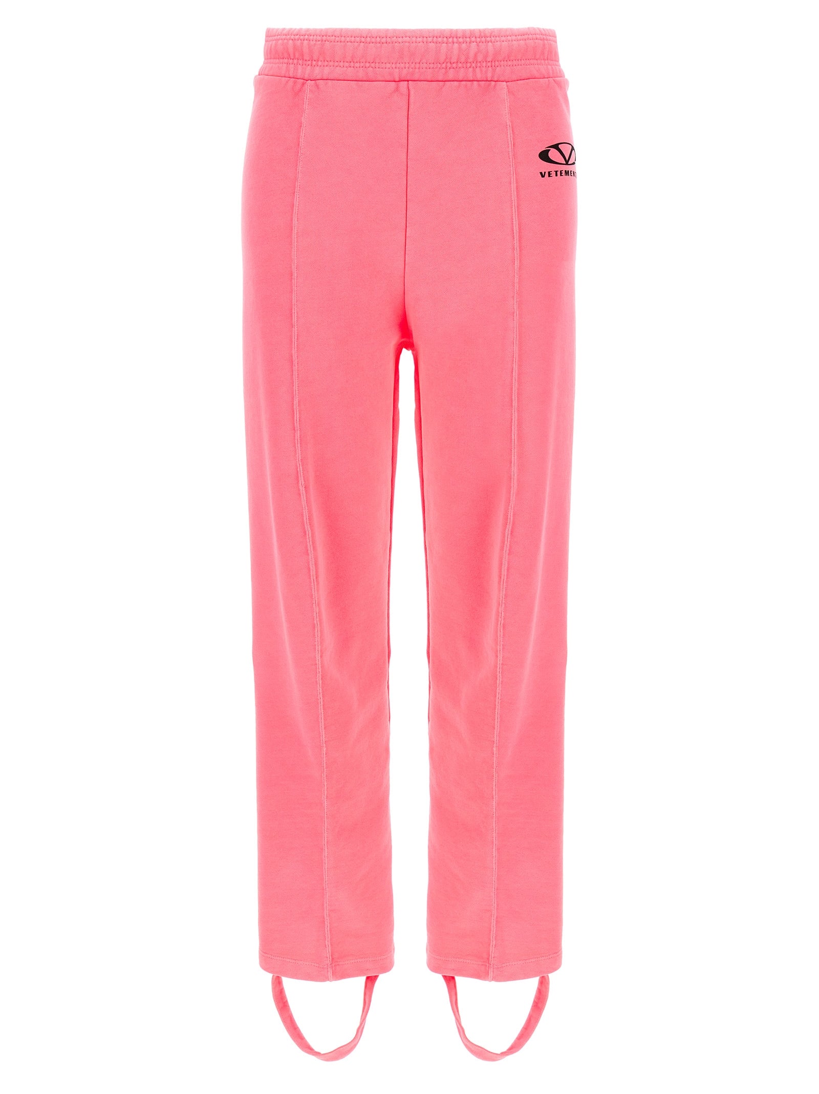 Oval Logo joggers Pink Cotton Pant