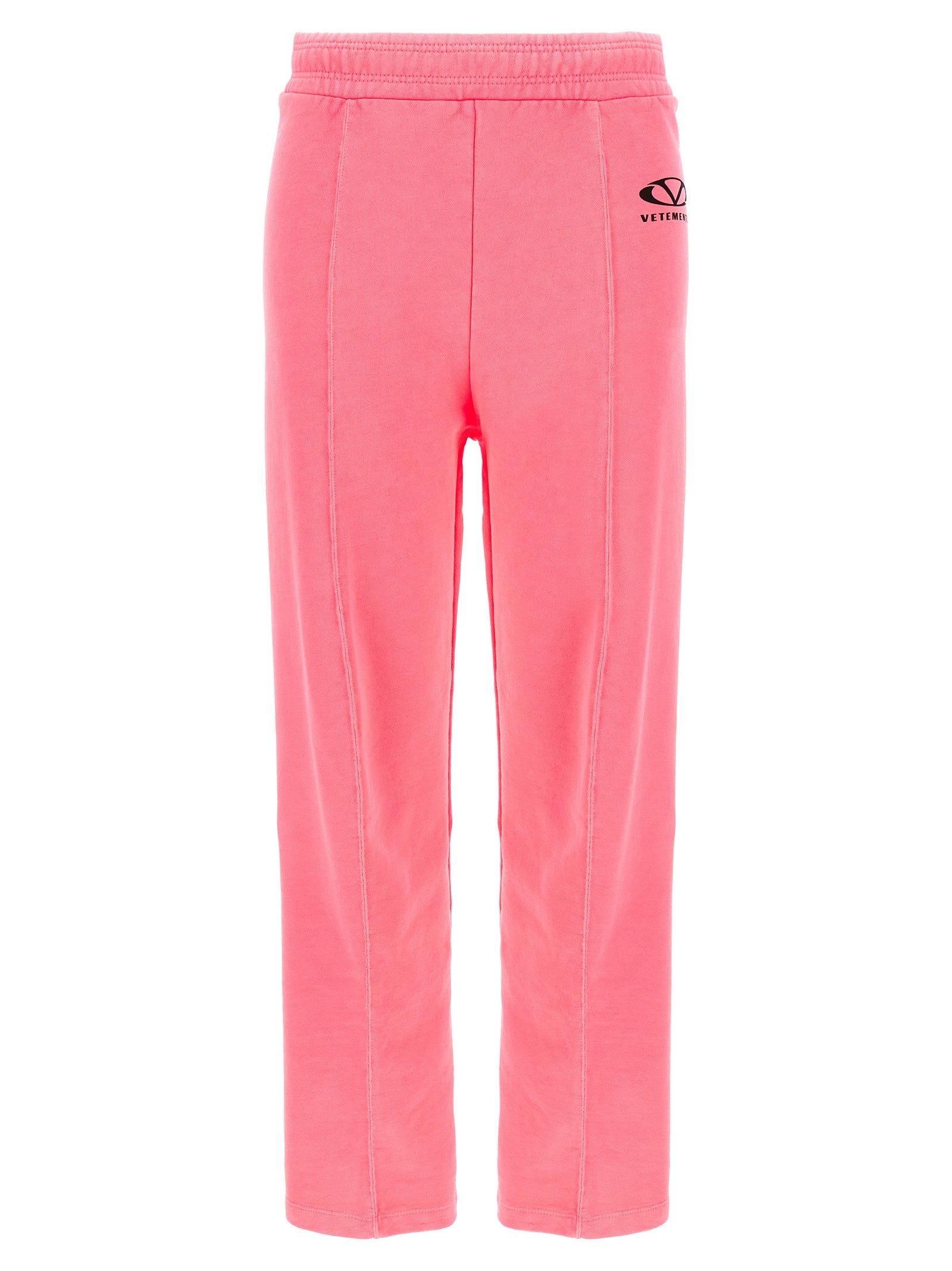Oval Logo joggers Pink Cotton Pant