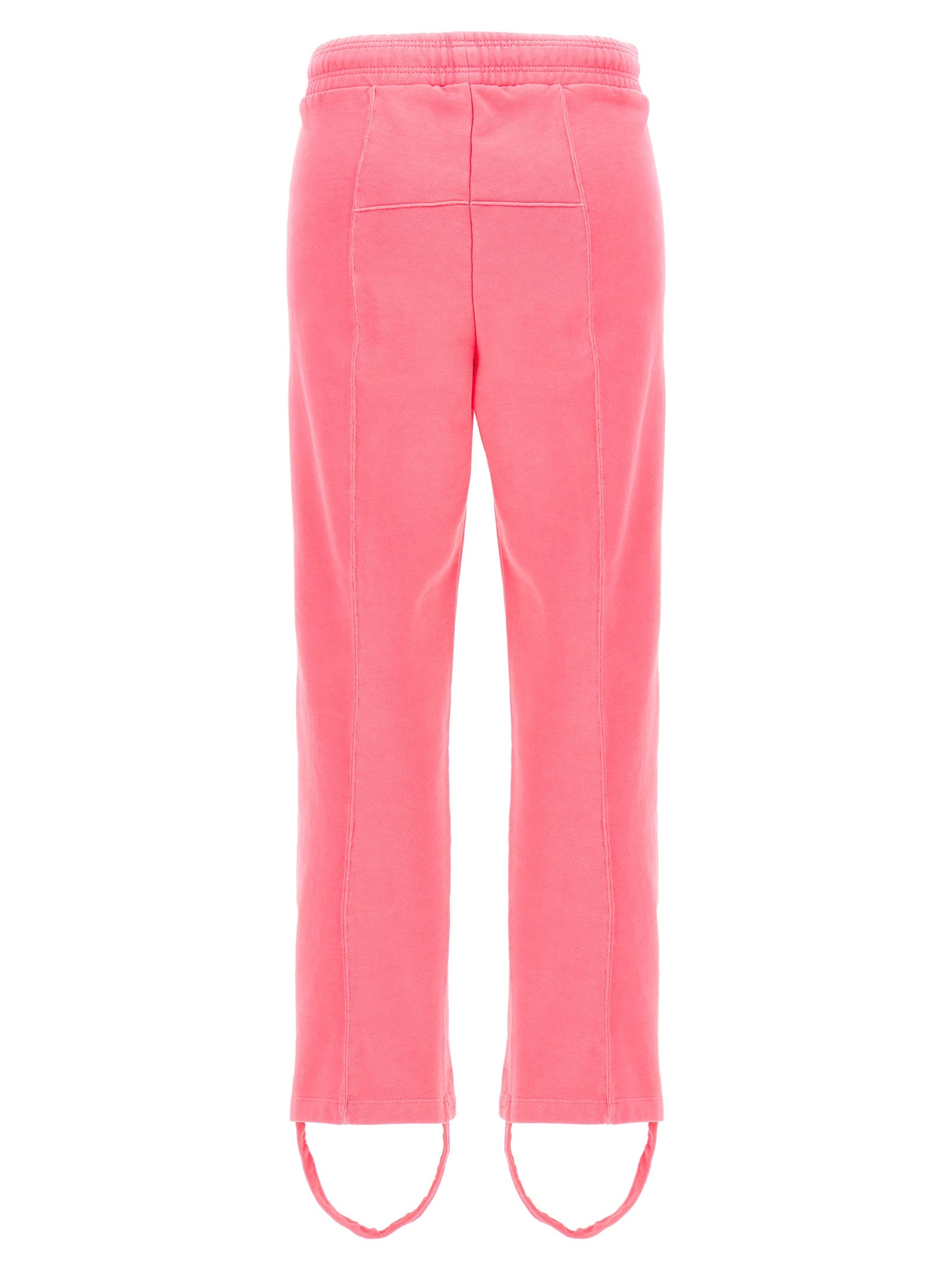 Oval Logo joggers Pink Cotton Pant
