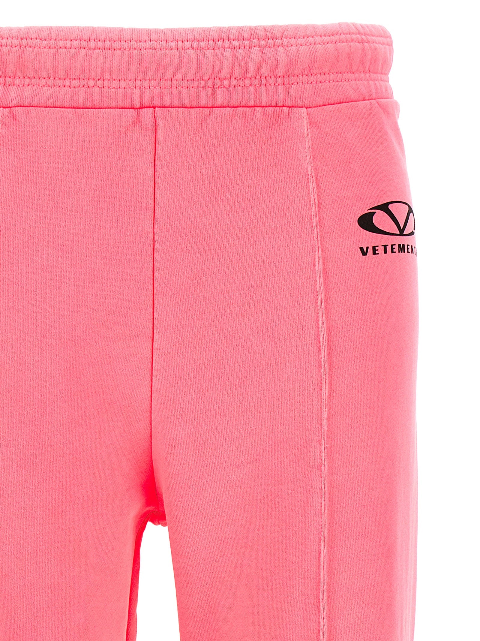 Oval Logo joggers Pink Cotton Pant