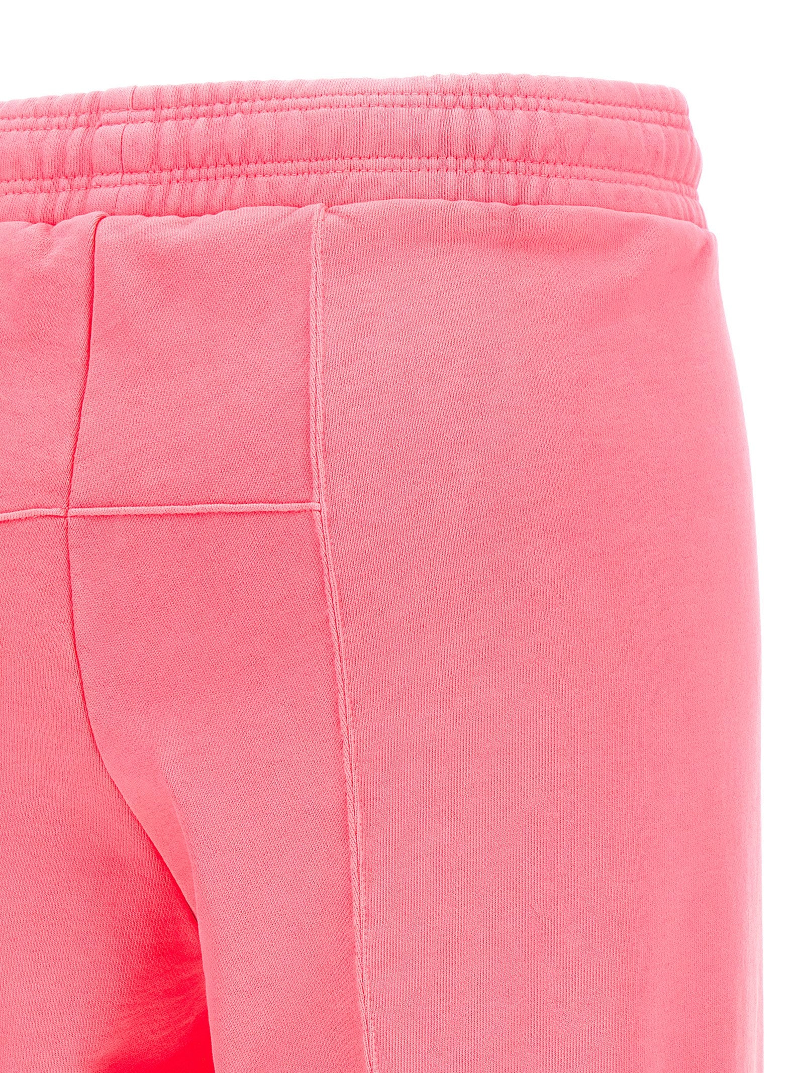 Oval Logo joggers Pink Cotton Pant