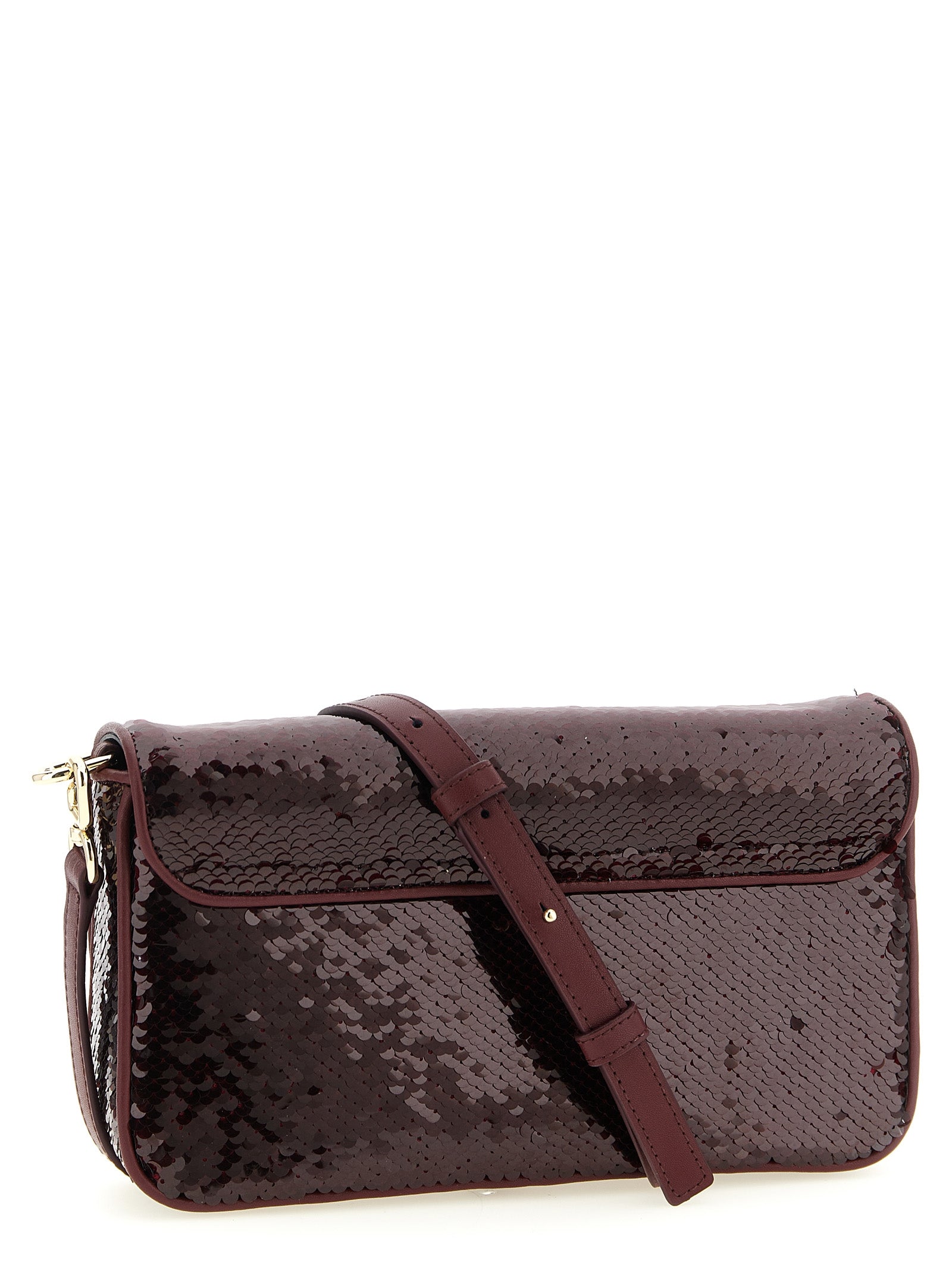 Furla Iride small crossbody bag Bordeaux